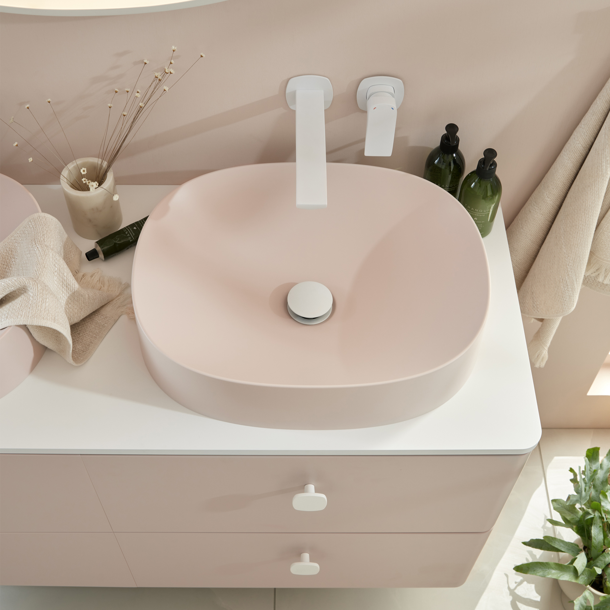 Vado Cameo 480mm Oval Countertop Basin