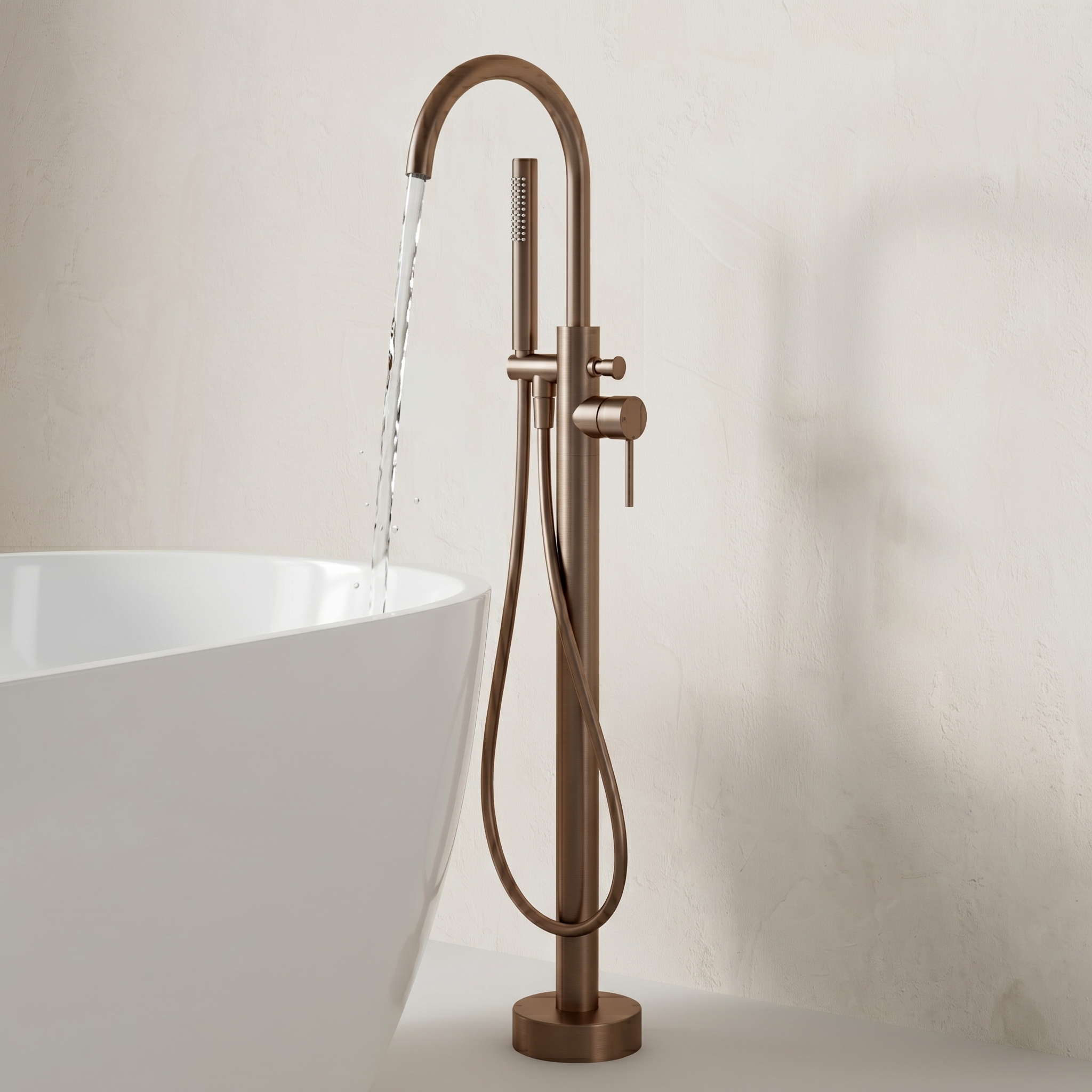 Harbour Clarity Freestanding Bath Shower Mixer Tap