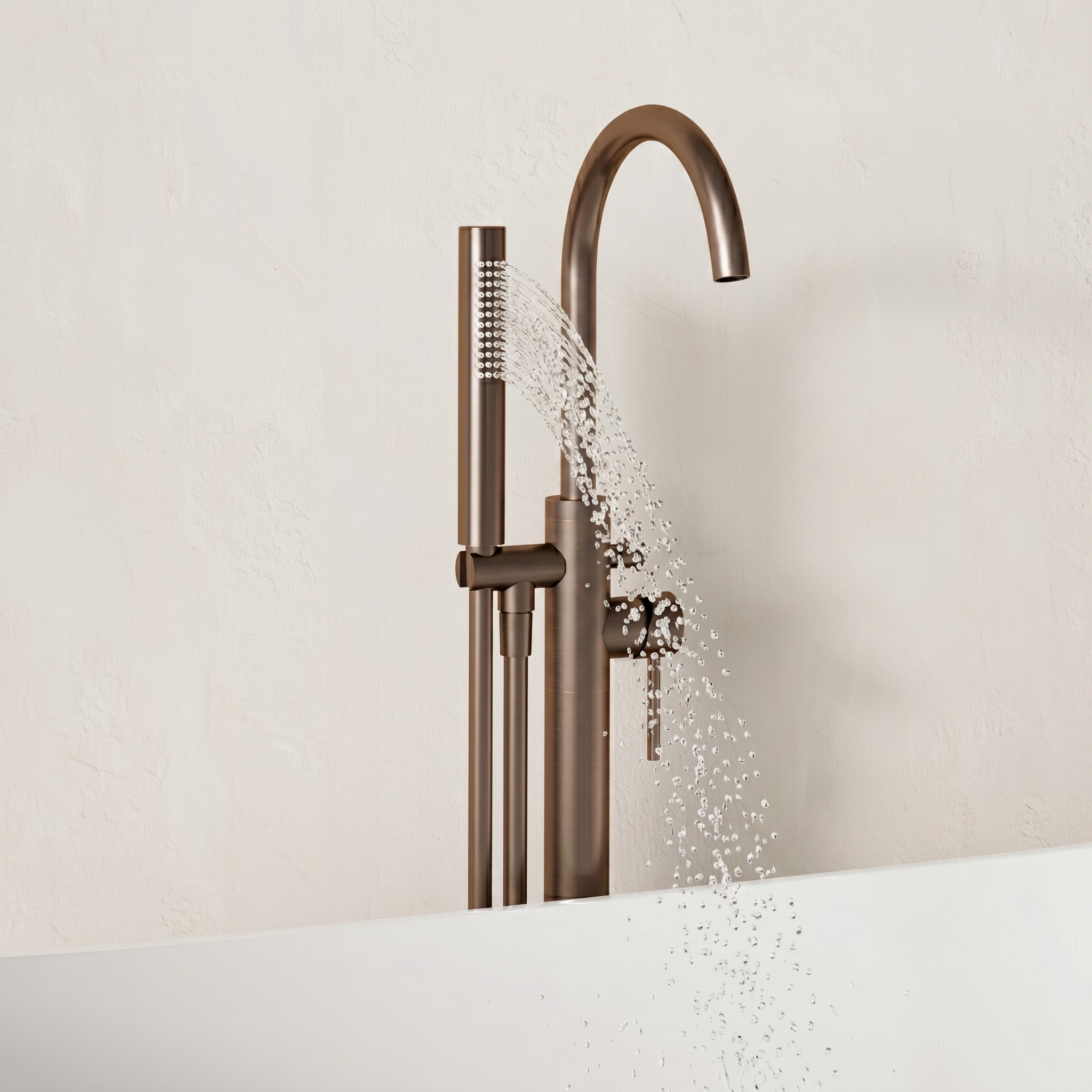 Harbour Clarity Freestanding Bath Shower Mixer Tap