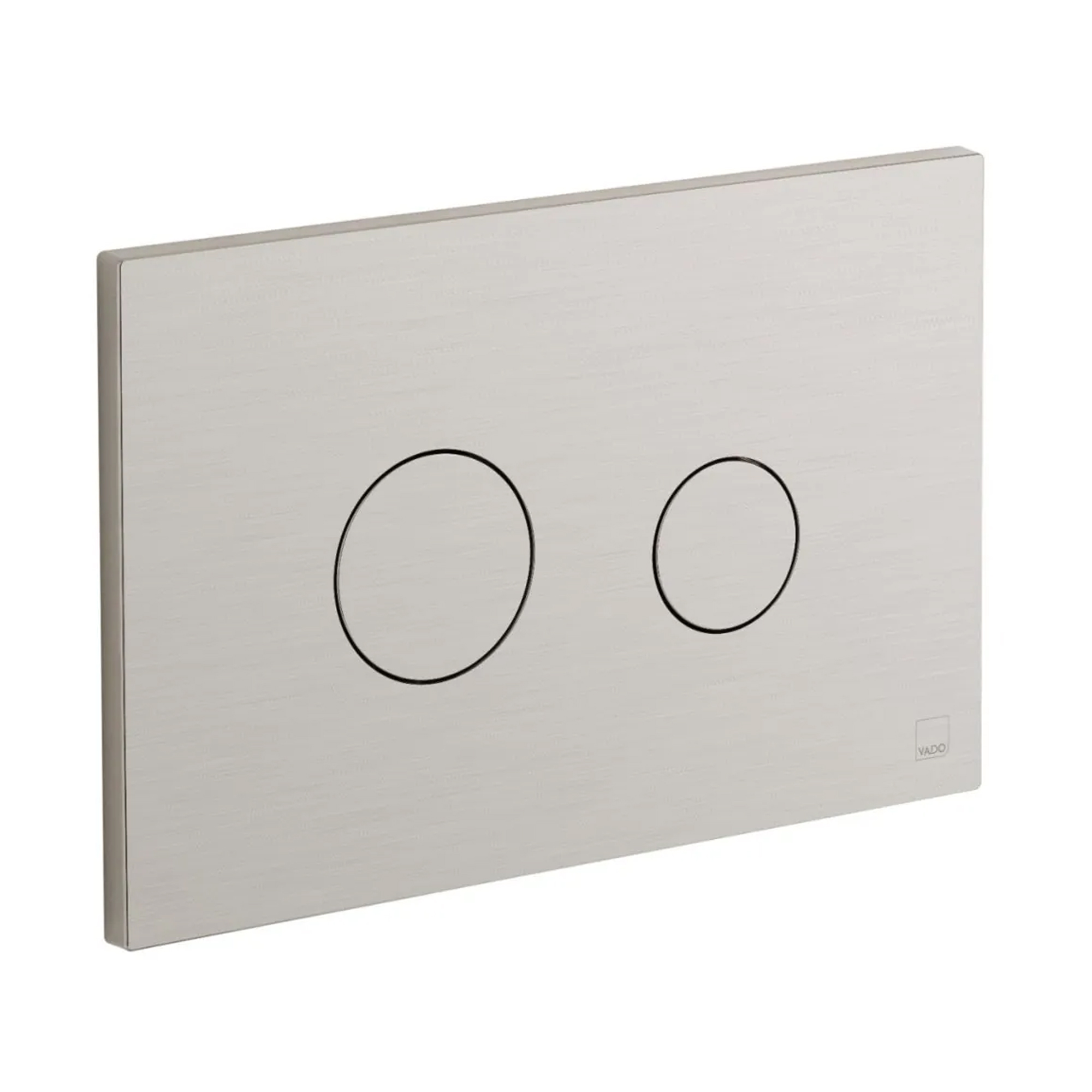 Vado Individual Pneumatic Round Button Flush Plate