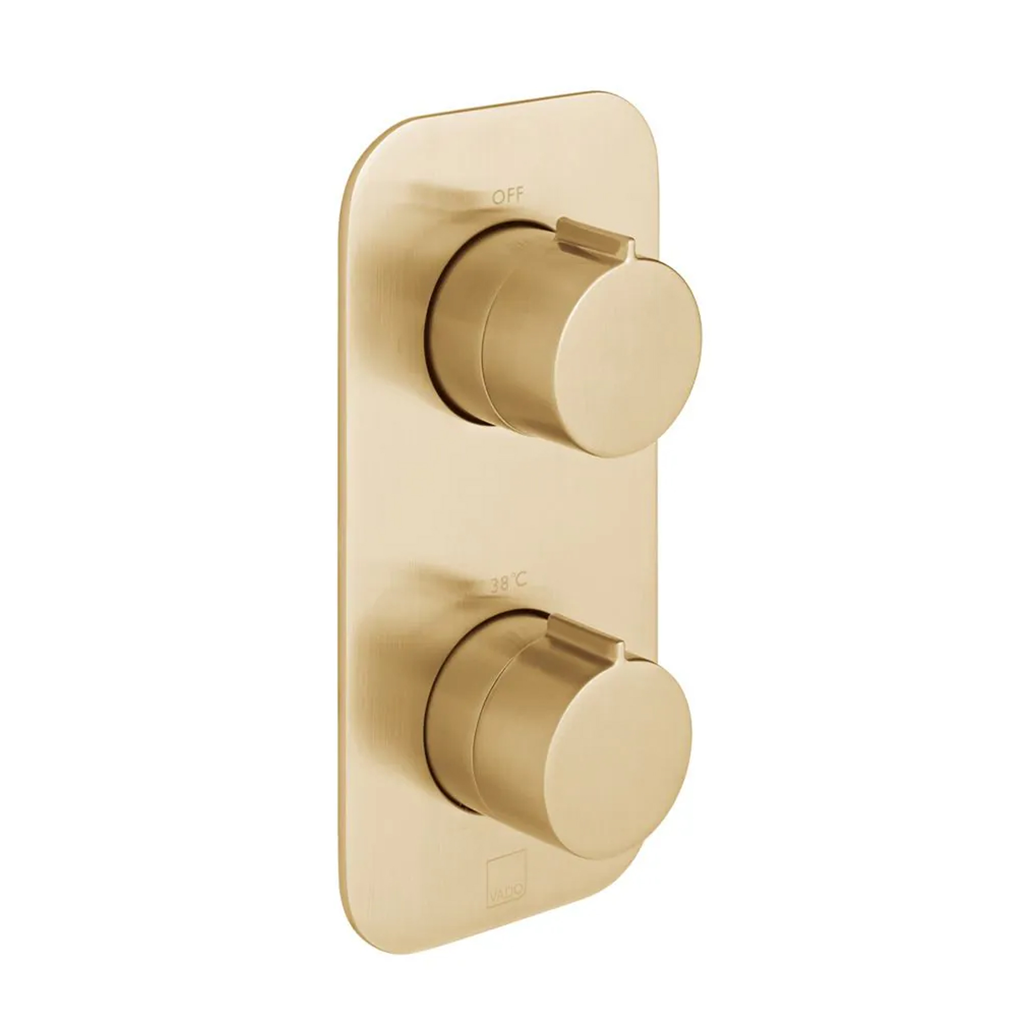 Vado Individual Tablet Altitude Vertical 1 Outlet 2 Handle Thermostatic Concealed Shower Valve