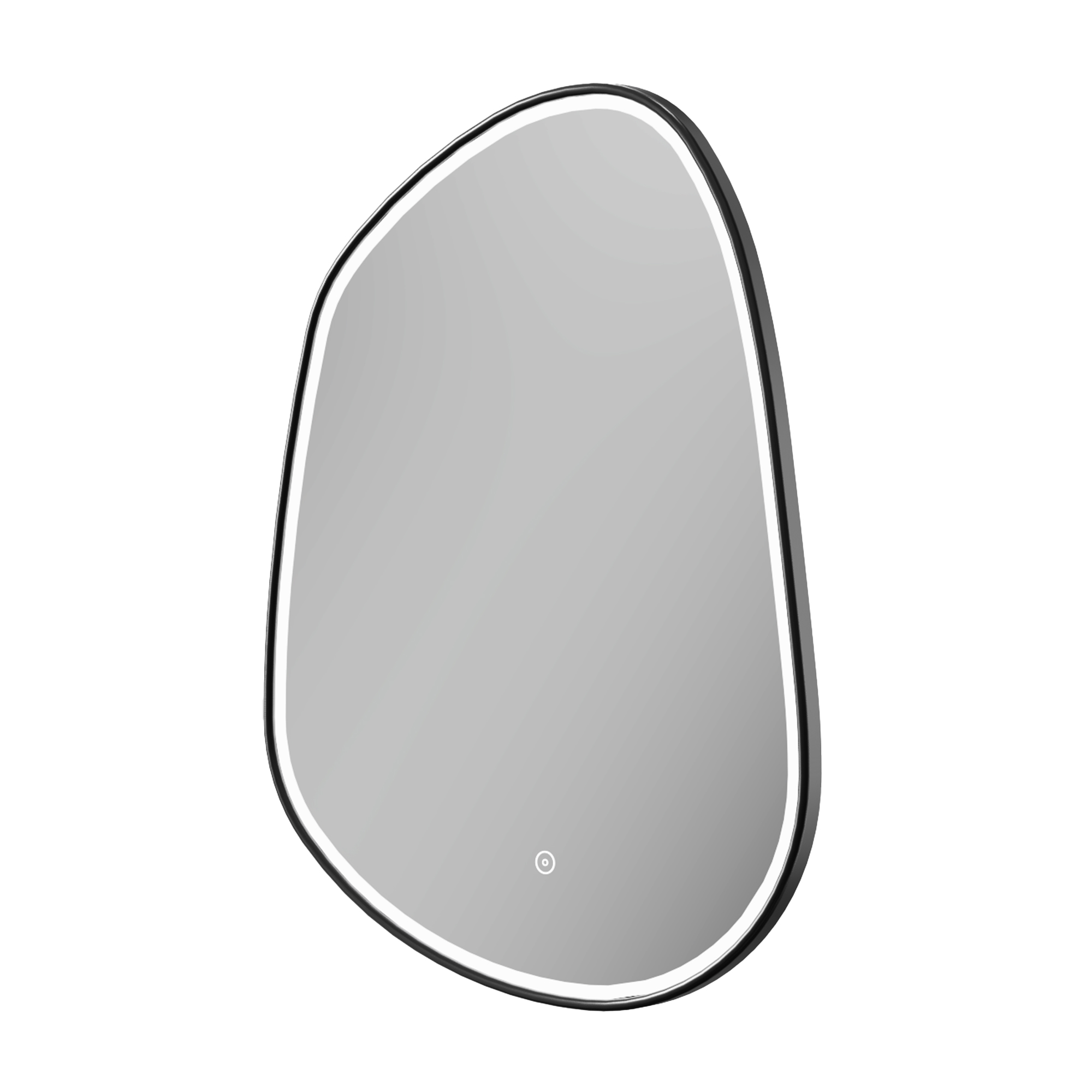 Organics Pond LED Illuminated Framed Mirror with Demister Pad & Colour Change Lights - 500 x 700mm