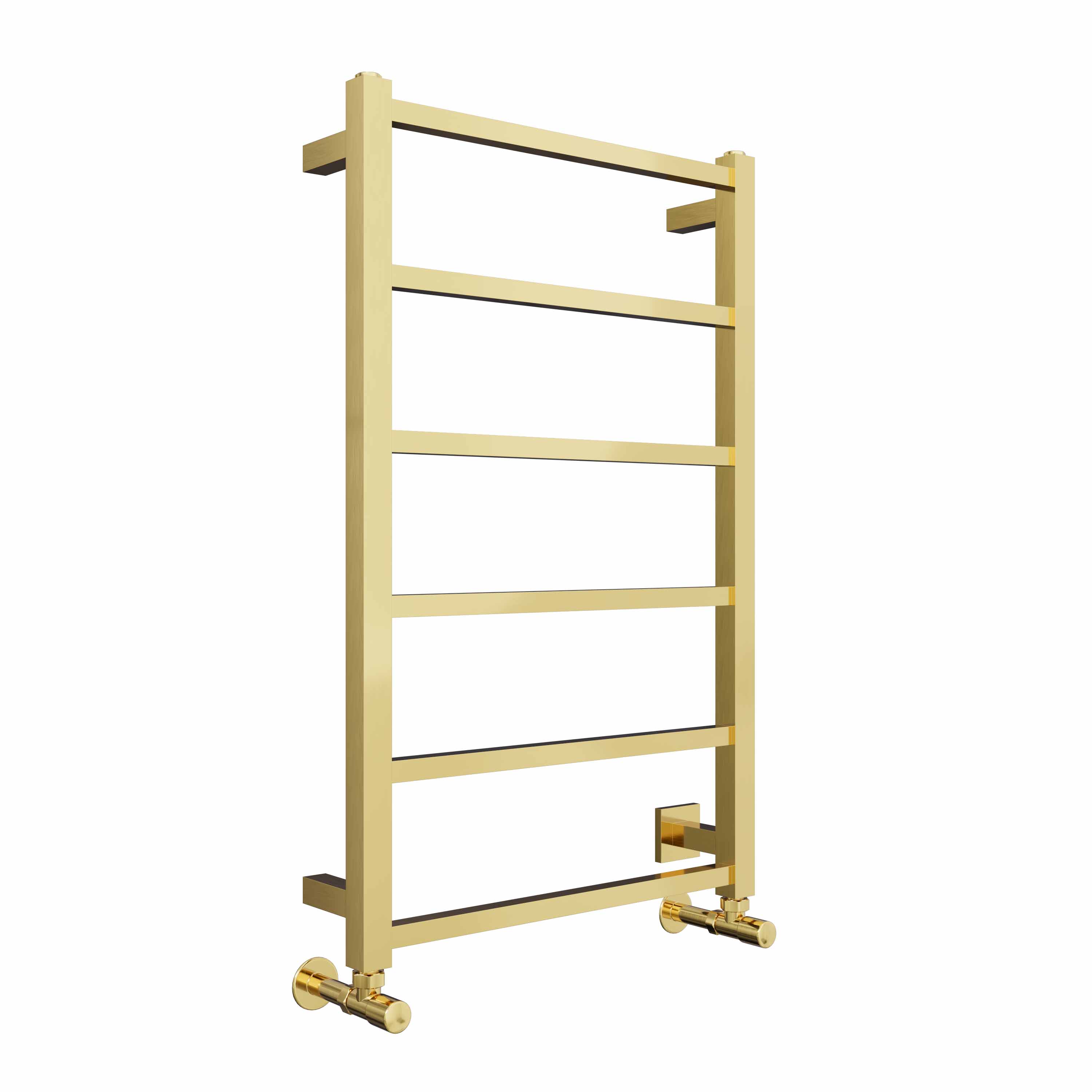 Toasty Arcus Brushed Brass Electric Heated Towel Rail