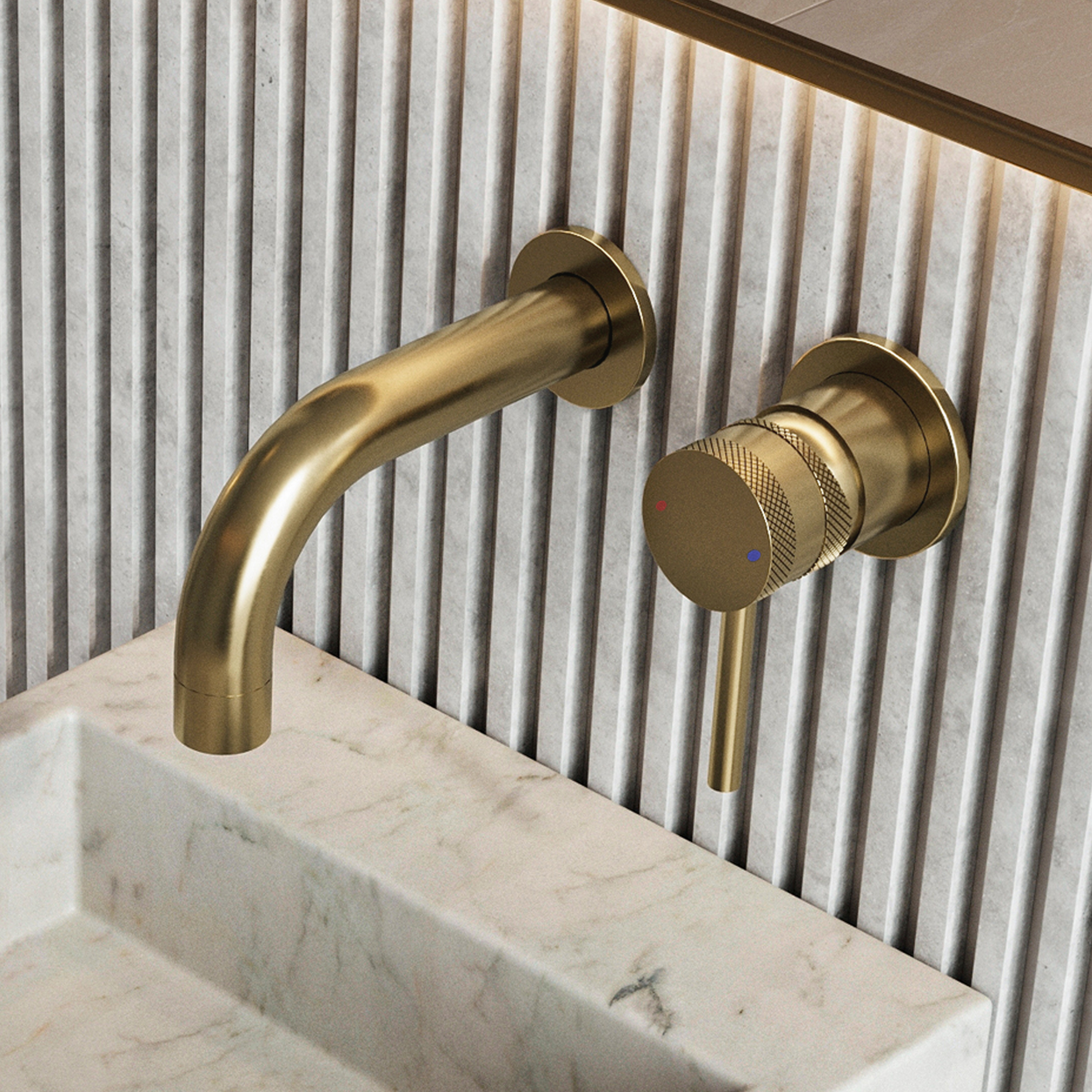 Core Wall Mounted 140mm Cloakroom Basin Tap