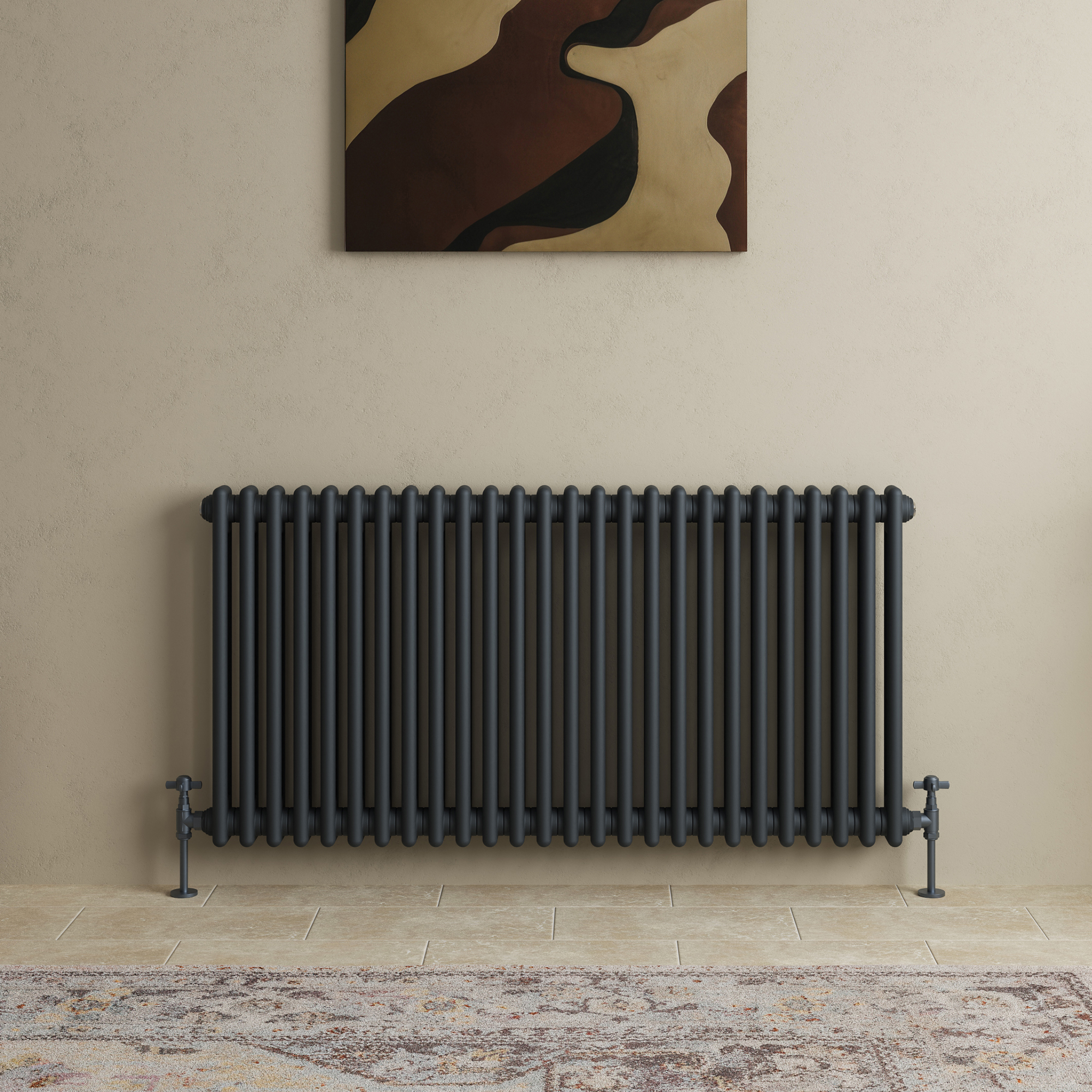 Toasty Ardleigh Anthracite Horizontal Column Radiator