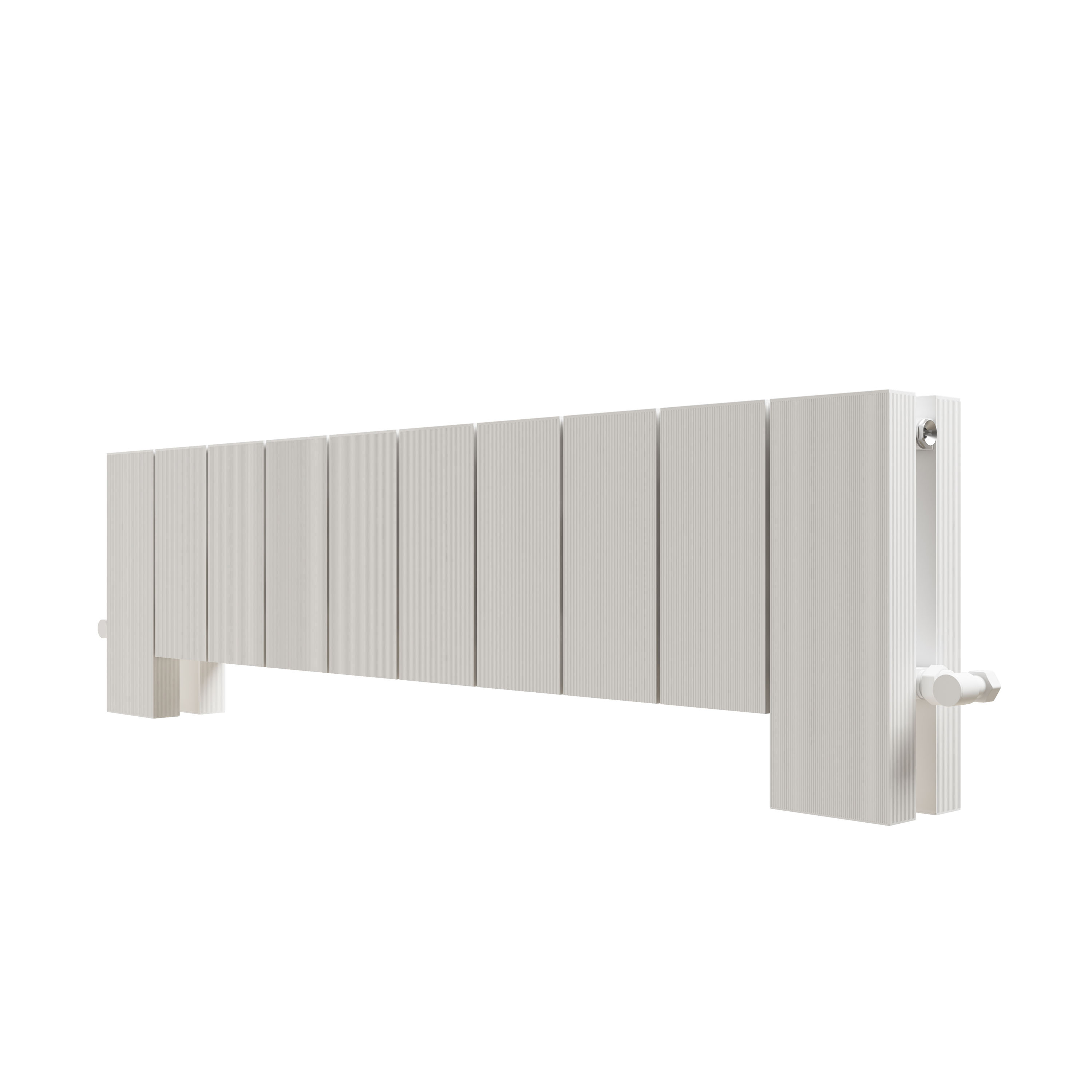 Carisa Elvino Floorstanding Panel Designer Aluminium Radiator