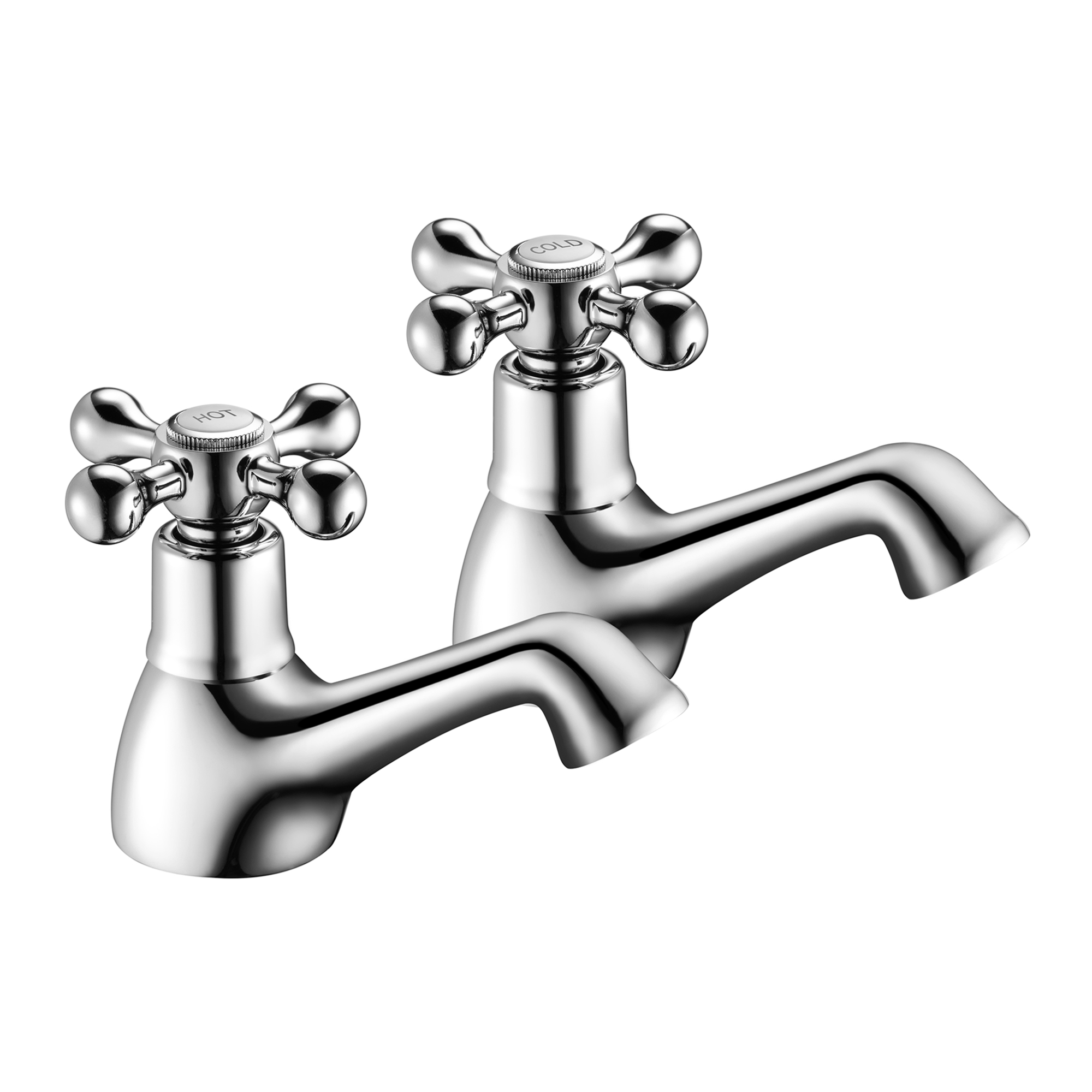 Butler & Rose Carlton Traditional Bath Pillar Taps