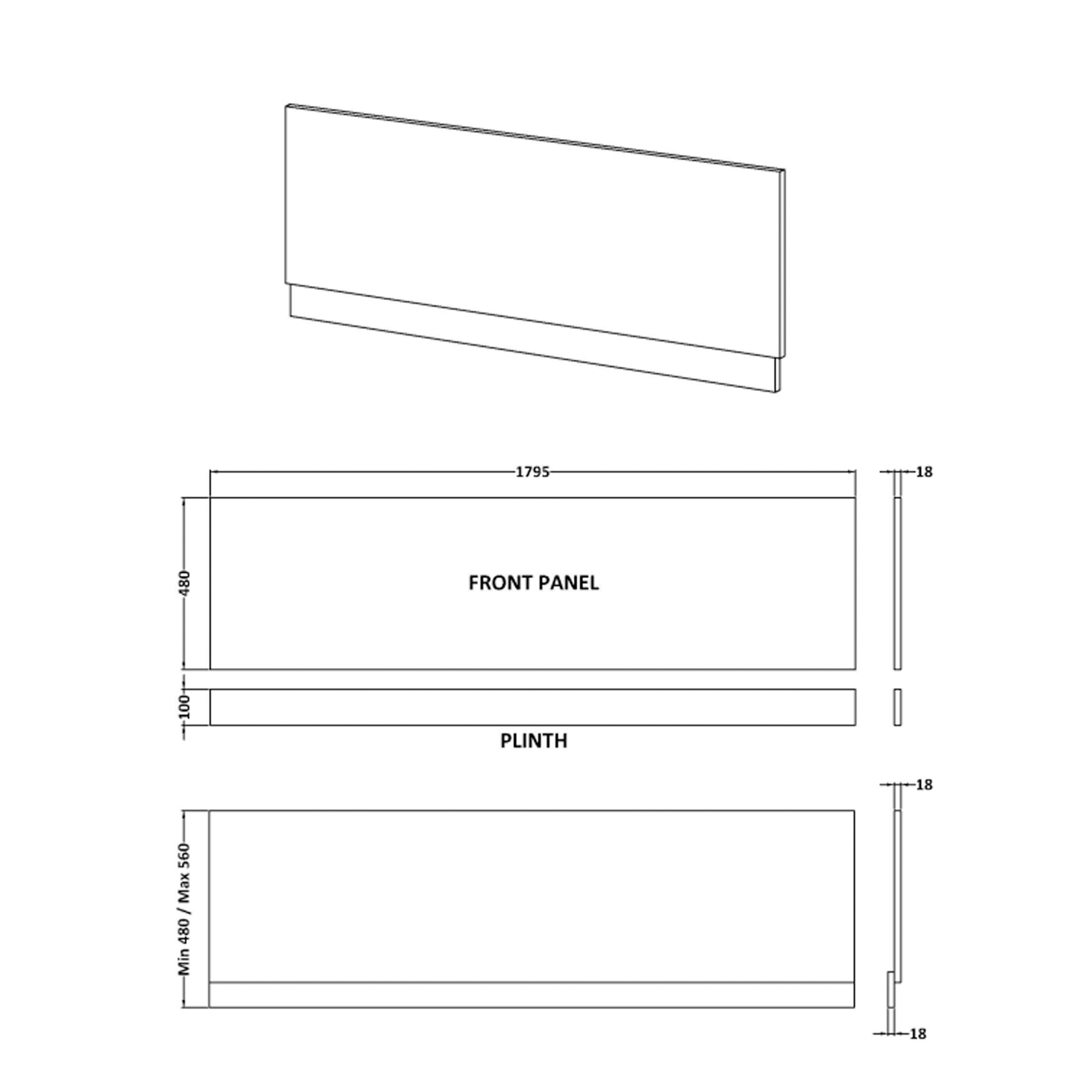 Harbour Acclaim Complete Bathroom Suite with Double Ended Bath & Rimless Toilet