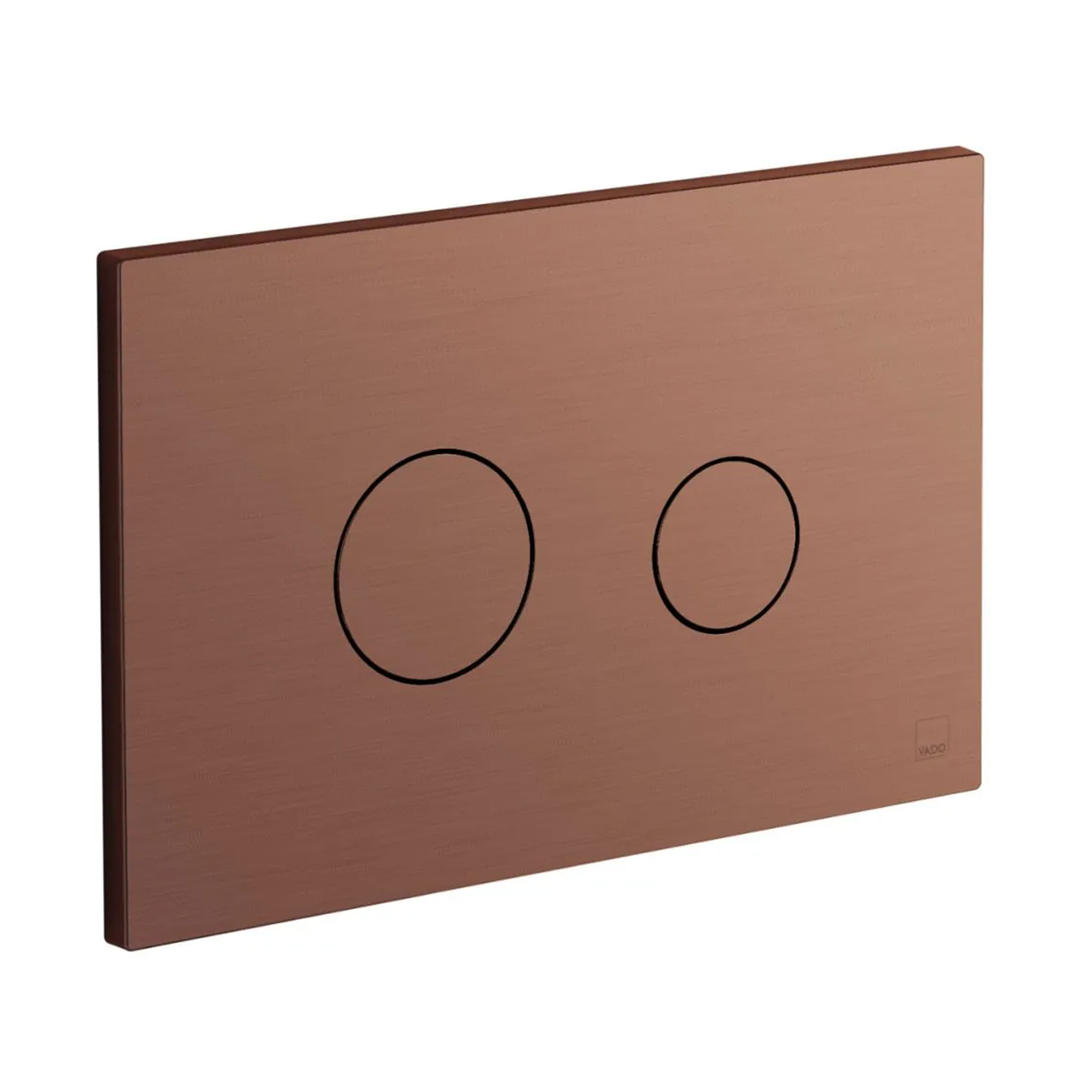 Vado Individual Pneumatic Round Button Flush Plate