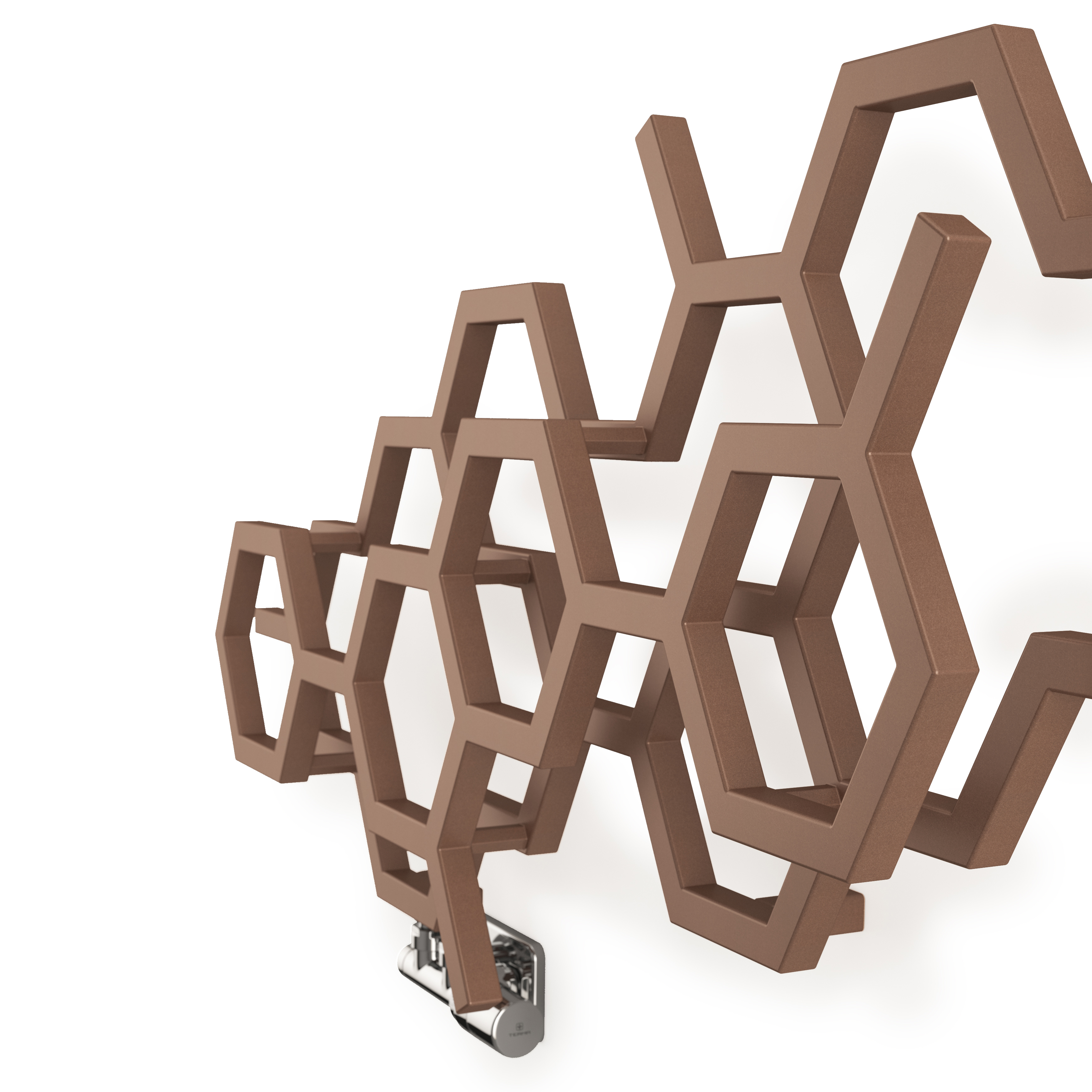Terma Hex Steel Designer Horizontal Radiator - 502 x 1126mm