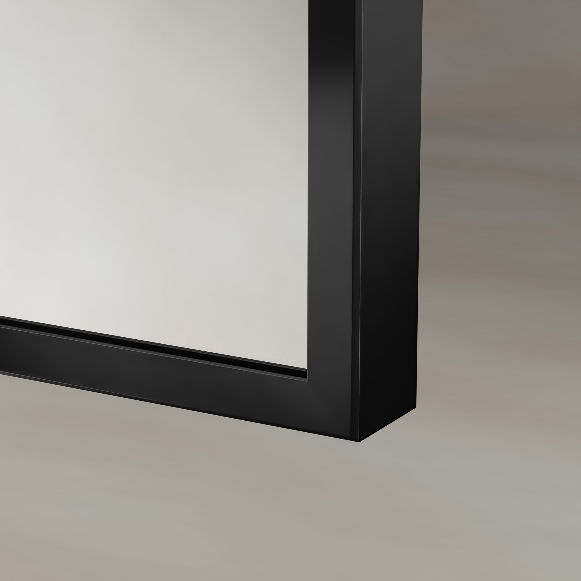 Origins Living Delphine Overmantle Arched Mirror - 1200 x 700mm