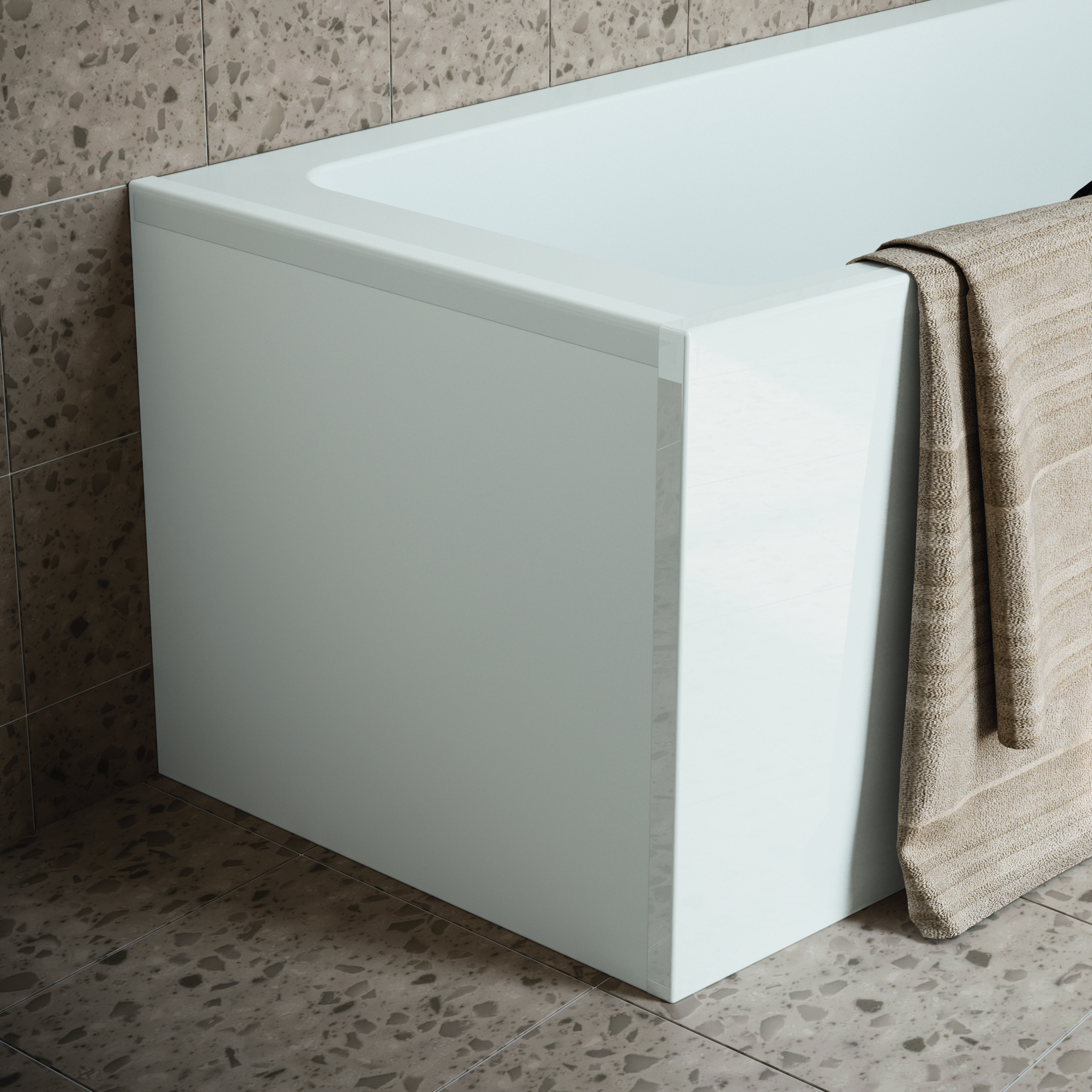 Ideal Standard i.life & Tesi Unilux Bath End Panel - 700, 750 & 800mm