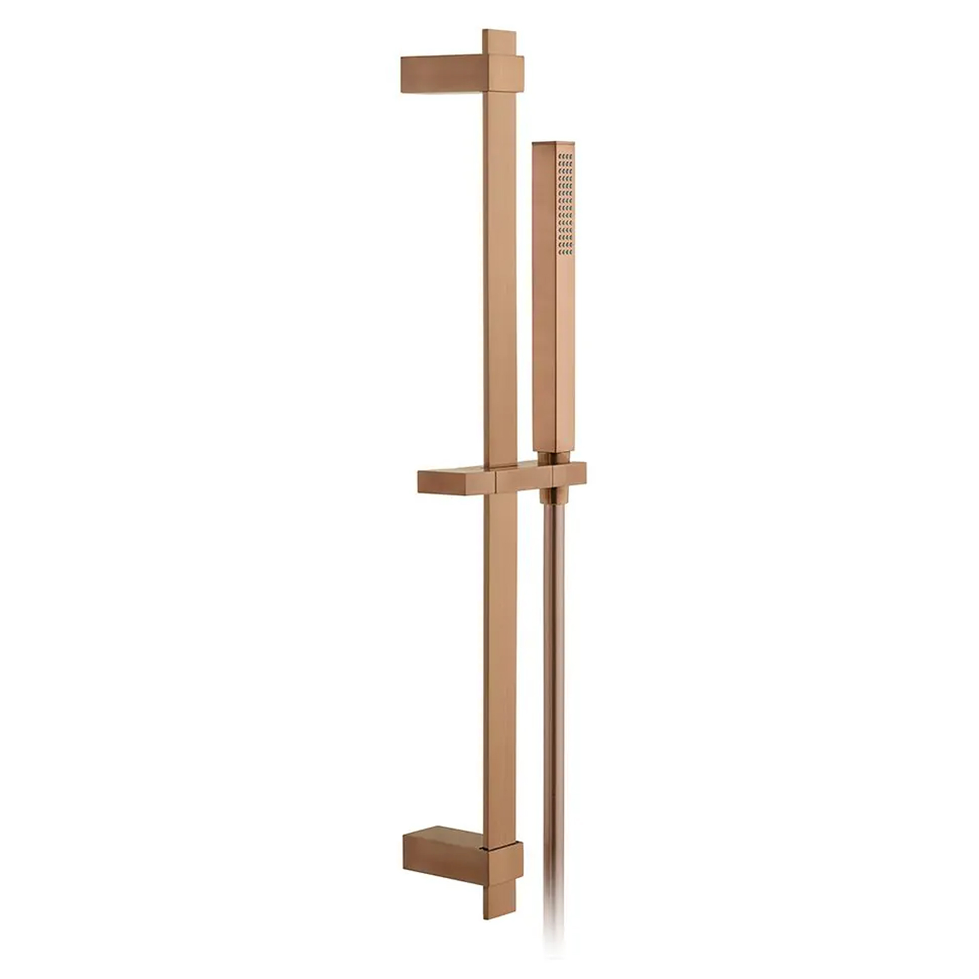 Vado Individual Tablet Notion 2 Outlet Square Concealed Thermostatic Valve, Fixed Head & Shower Rail Kit