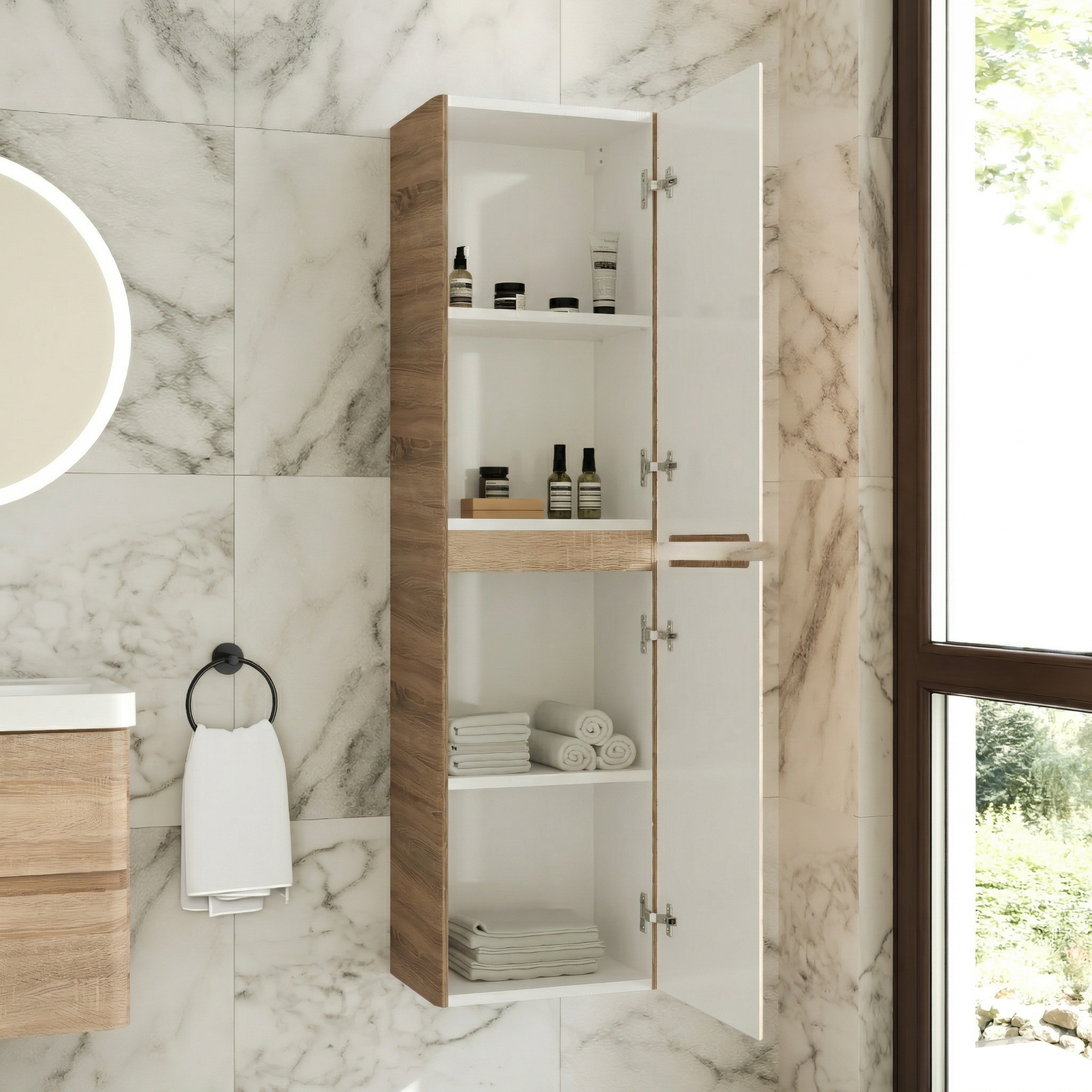 Drench Origin 1500mm Tall Wall Mounted Cabinet