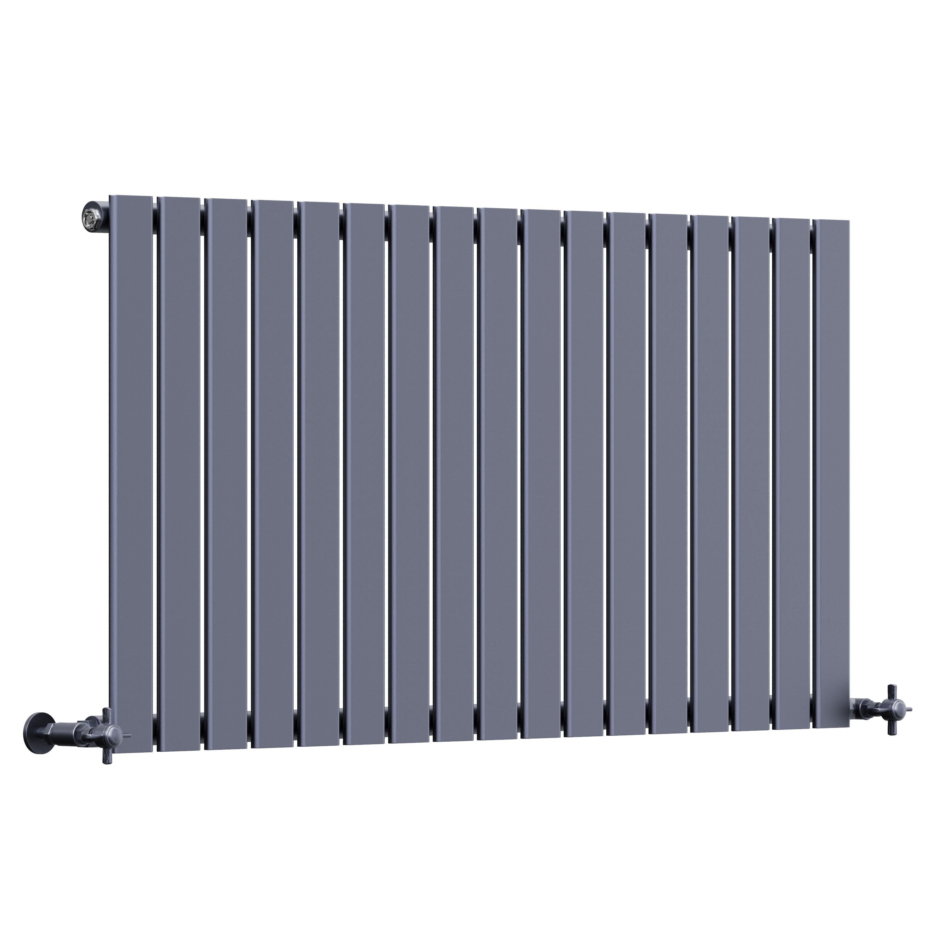 Toasty Radiance Anthracite Flat Panel Horizontal Radiator