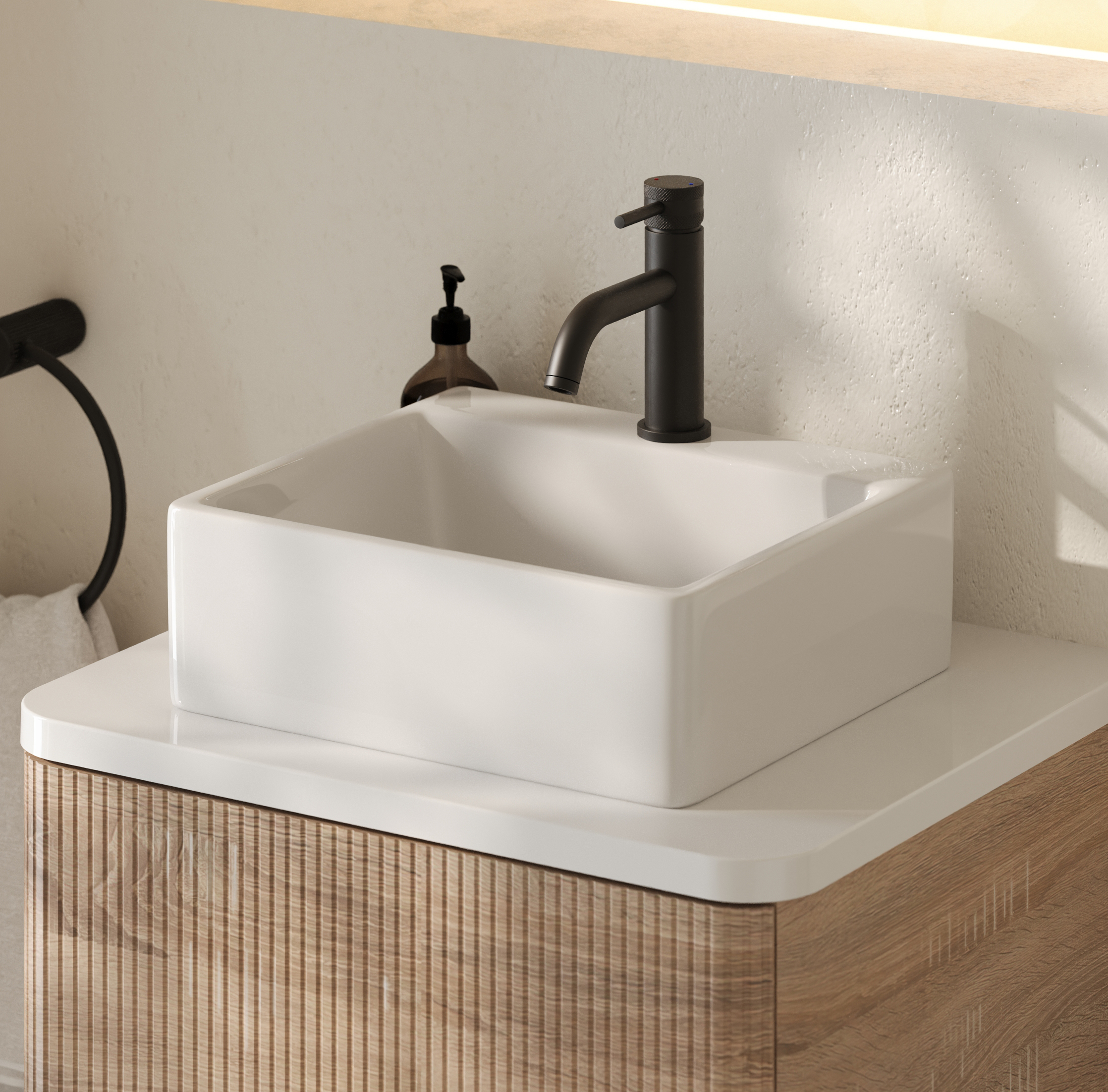 Alana 335mm Rectangular Countertop Basin