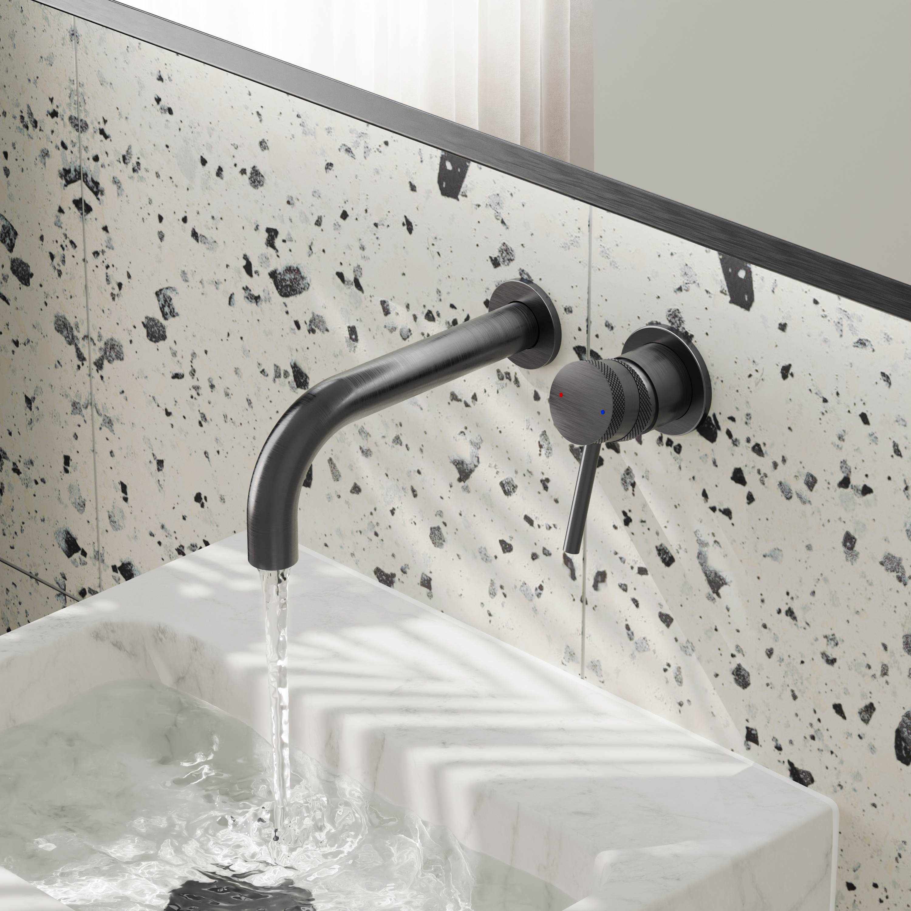 Core Wall Mounted 140mm Cloakroom Basin Tap