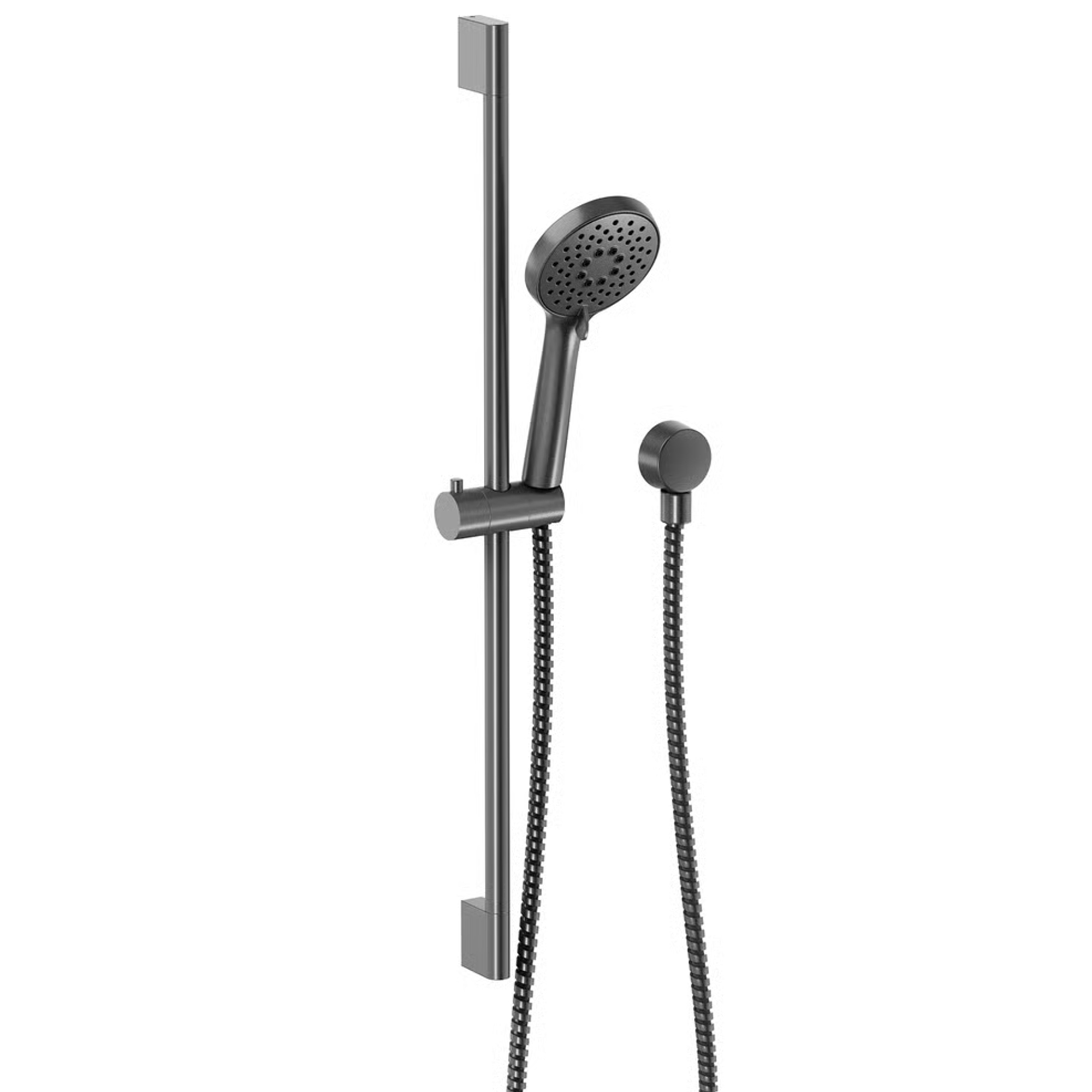 Crosswater Sliding Rail Shower Kit with Wall Outlet & Hose