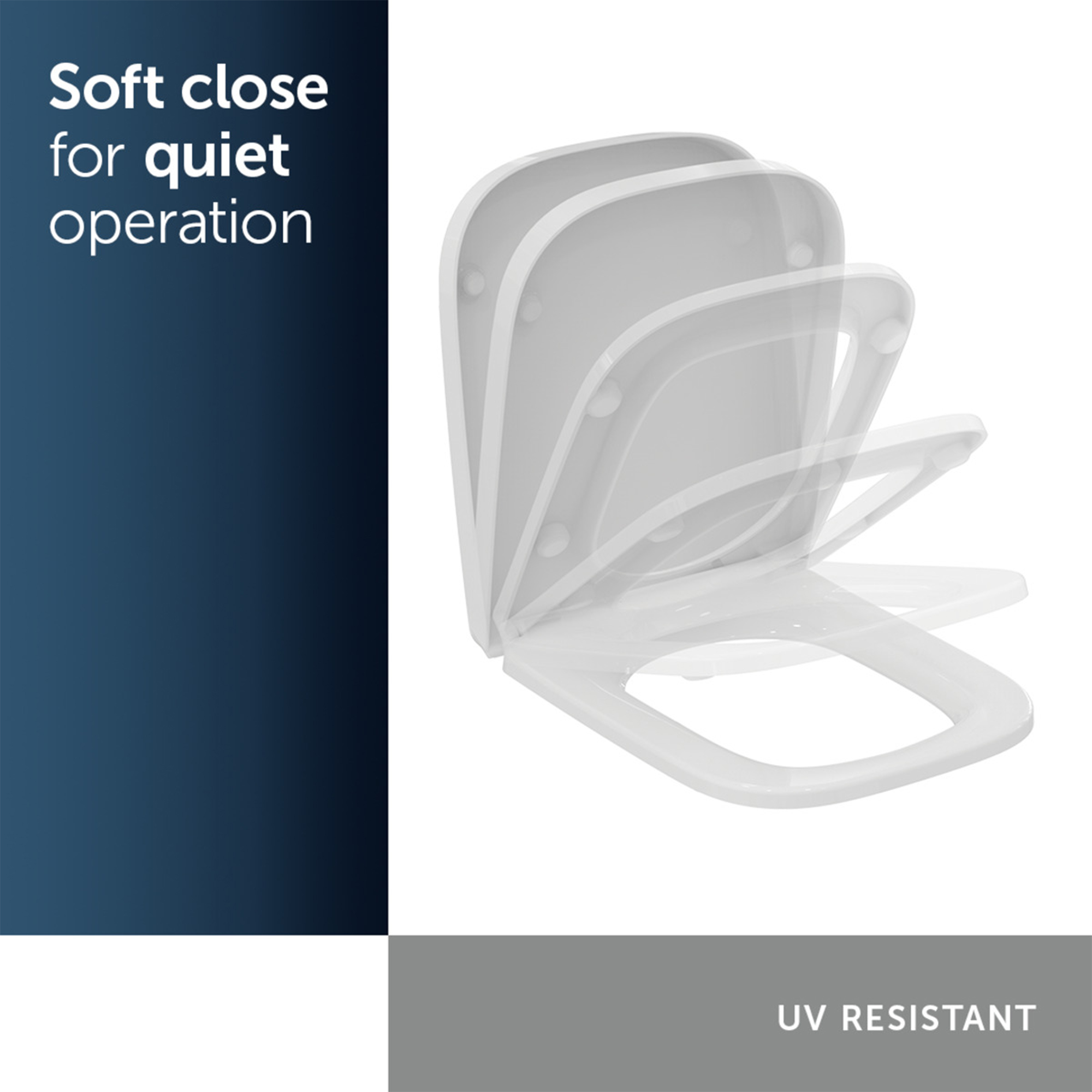 Ideal Standard i.life A & S Soft Close Toilet Seat