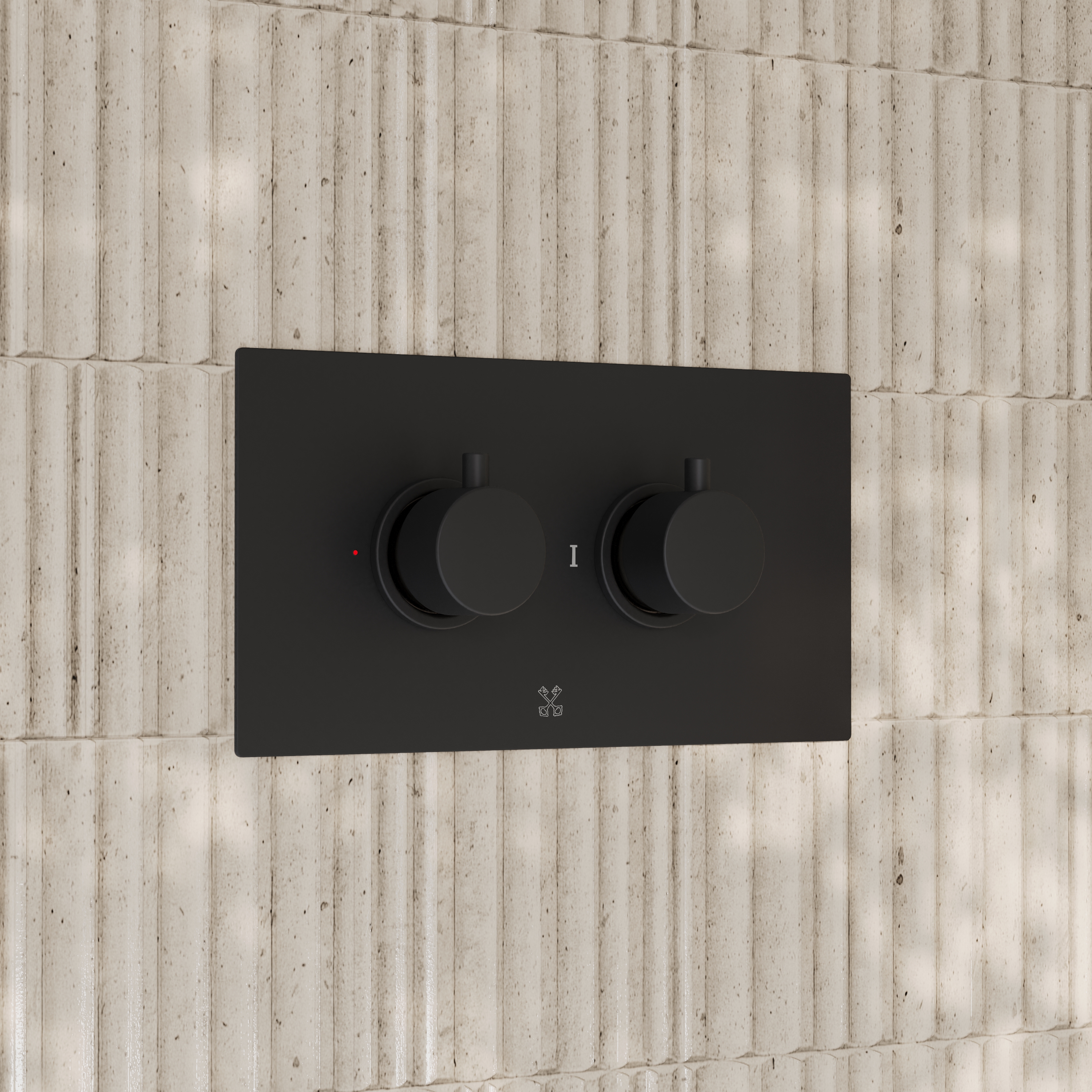 Core 2 Outlet Landscape Thermostatic Concealed Shower Valve