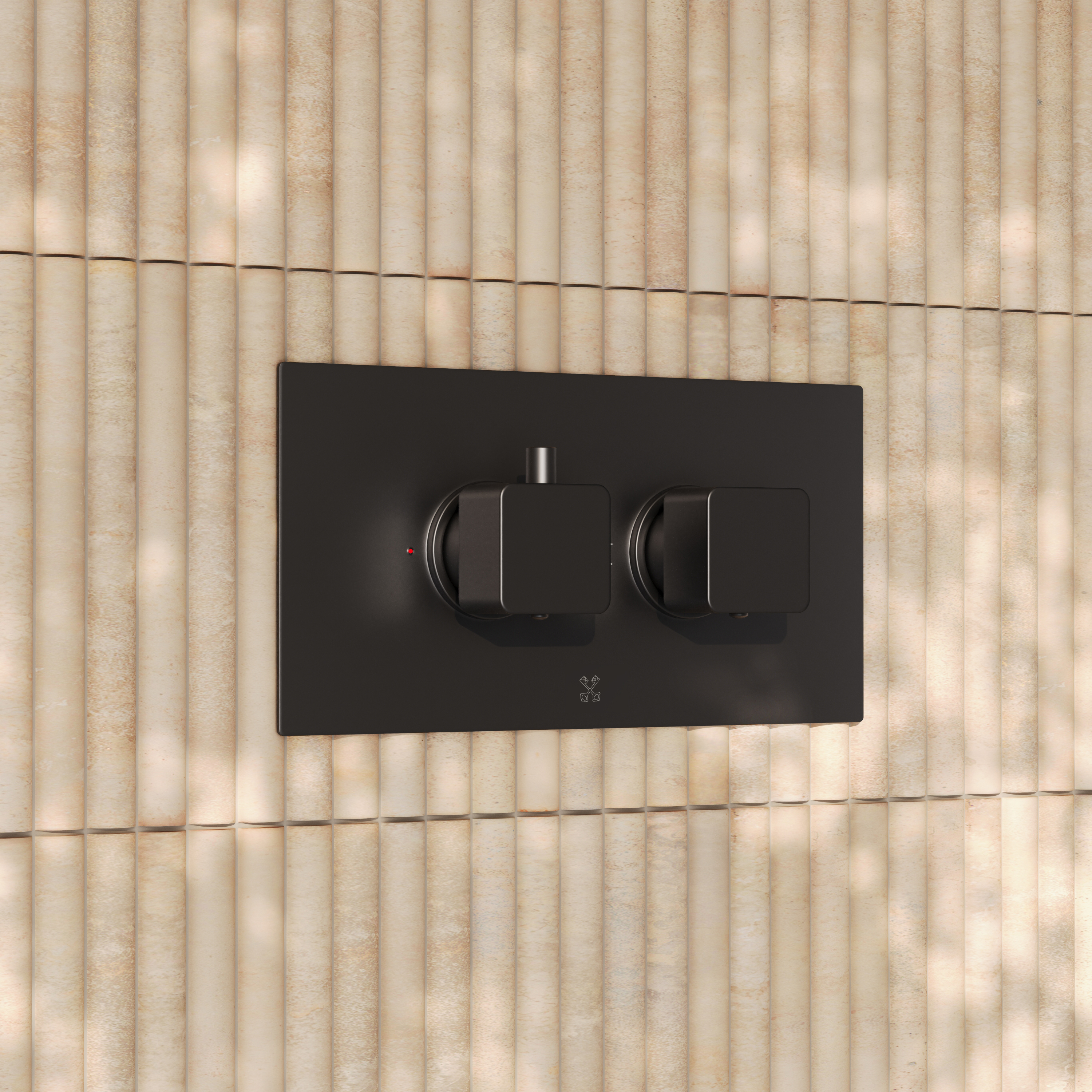 Core 2 Outlet Landscape Thermostatic Concealed Shower Valve