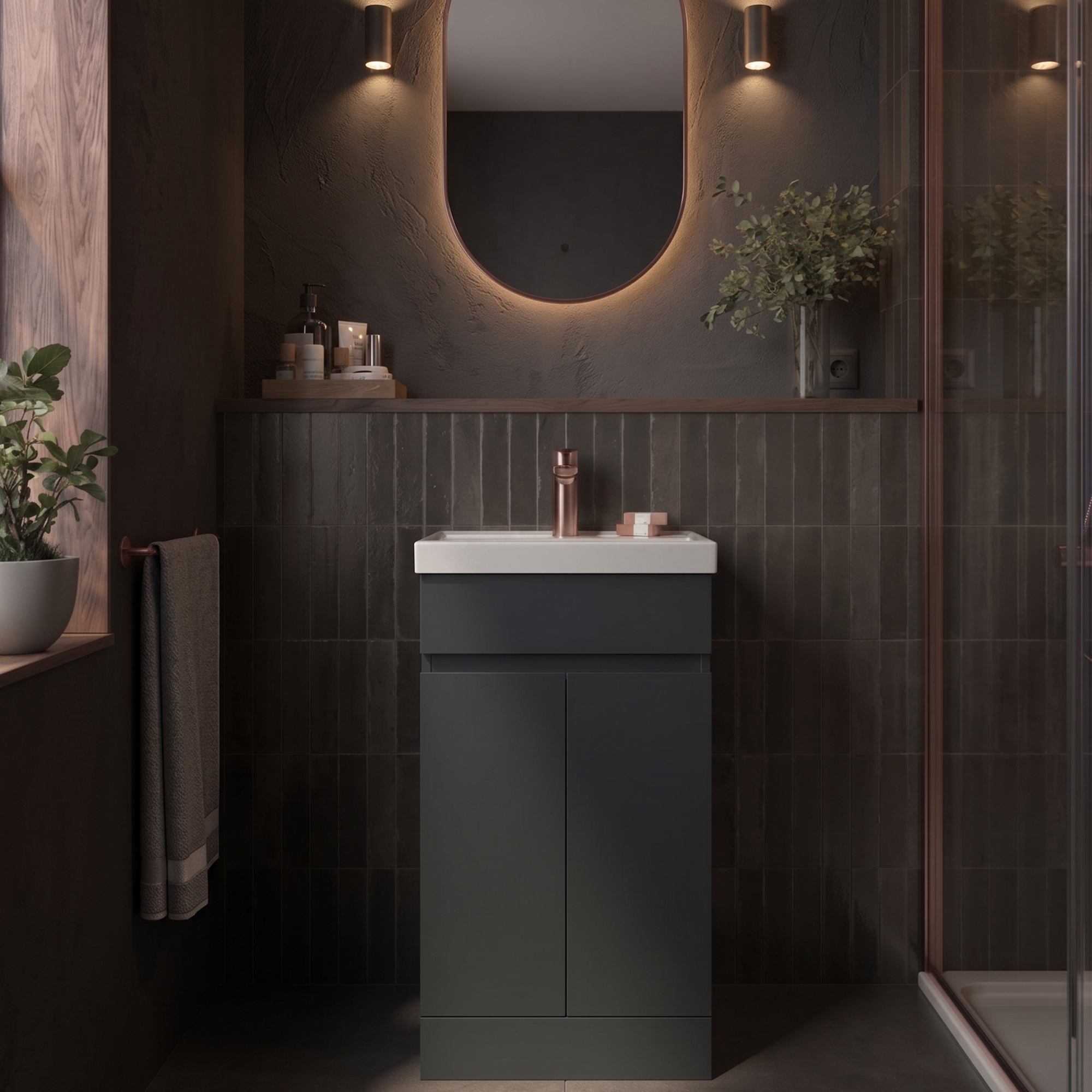 Dylan 500mm Floorstanding Vanity Unit & Basin