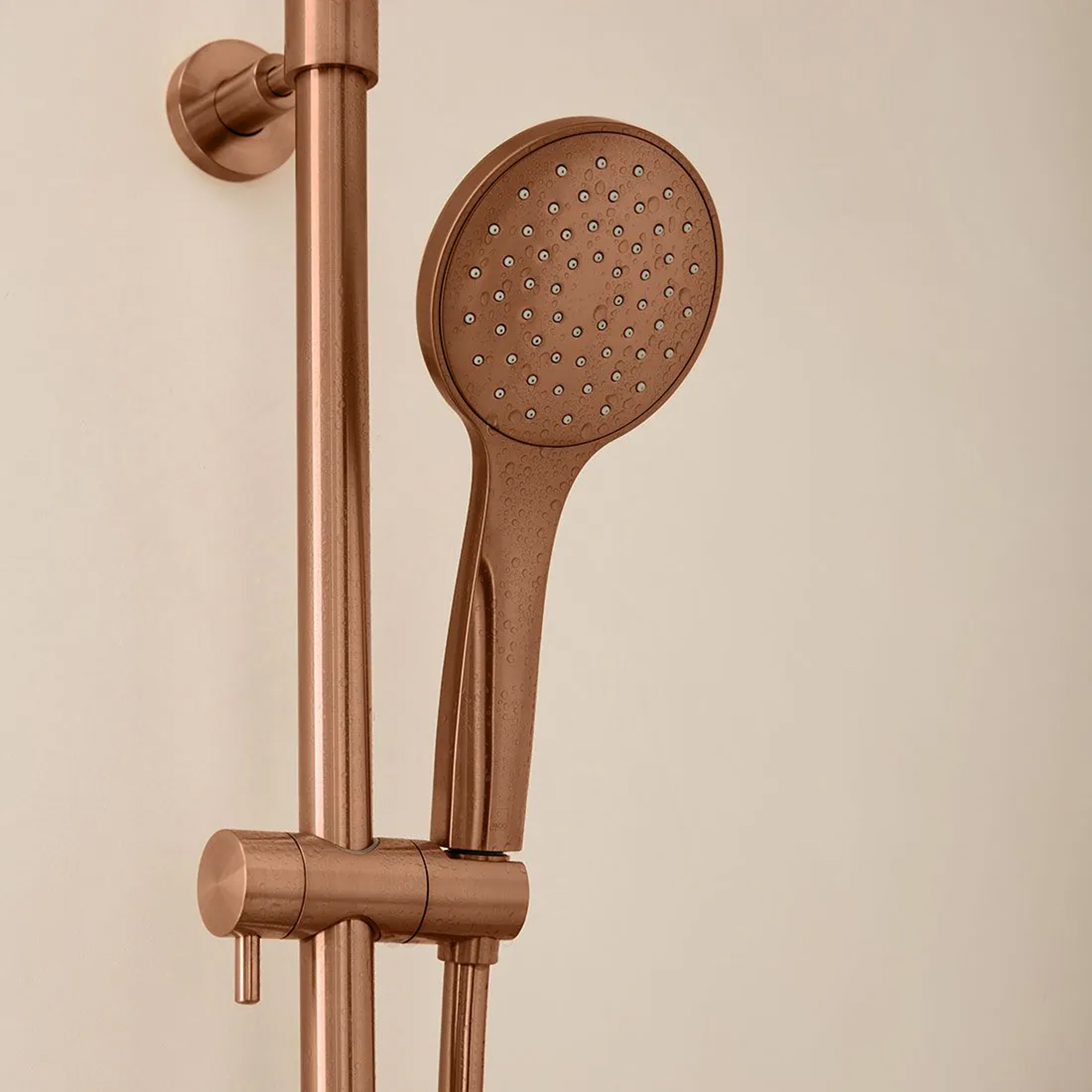 Vado Individual Nebula Exposed Thermostatic Rigid Riser Shower Kit