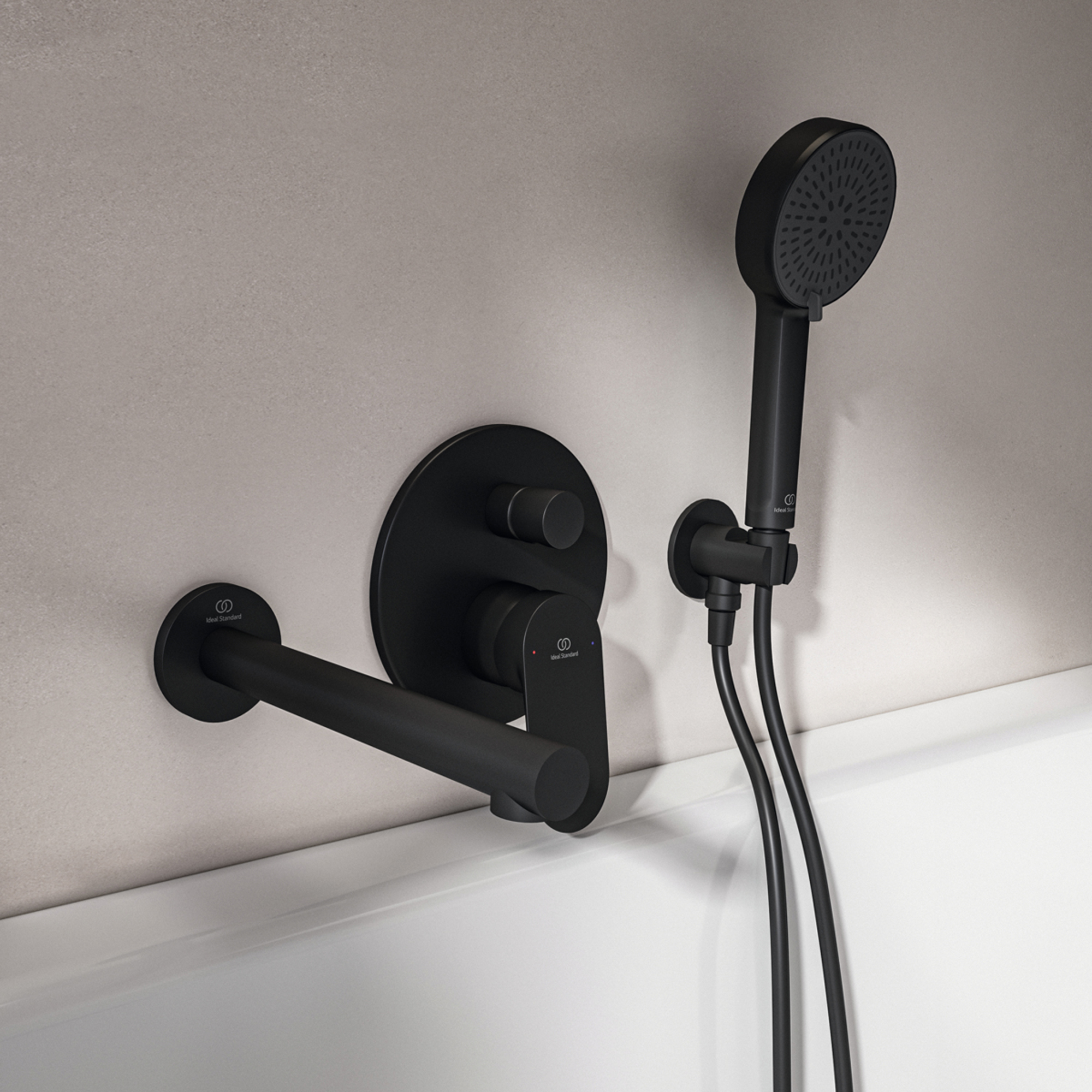 Ideal Standard Idealrain Alu+ Multi-Function Round Handset