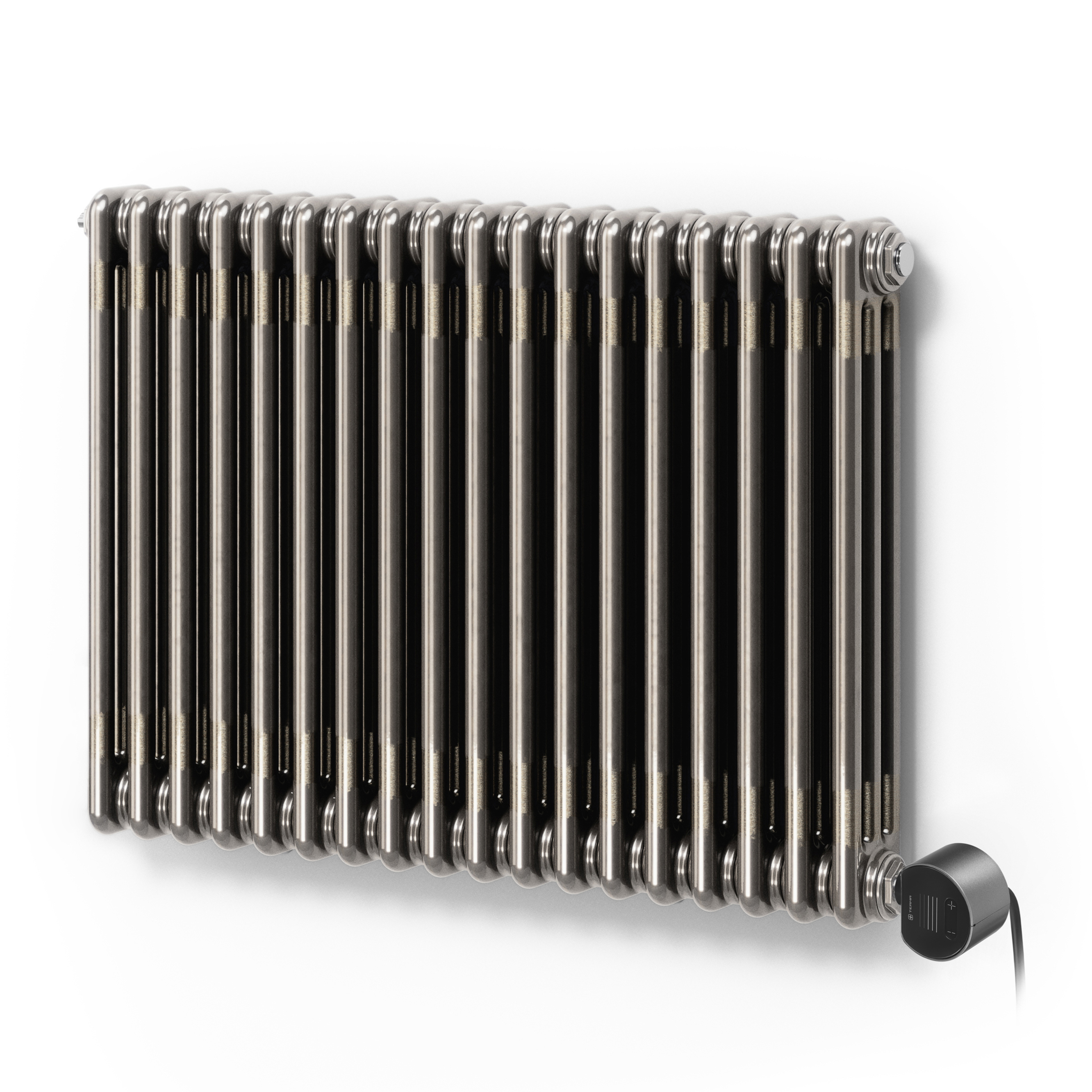 Terma Colorado Electric 3 Column Horizontal Radiator with VEO Wi-Fi Controlled Heating Element