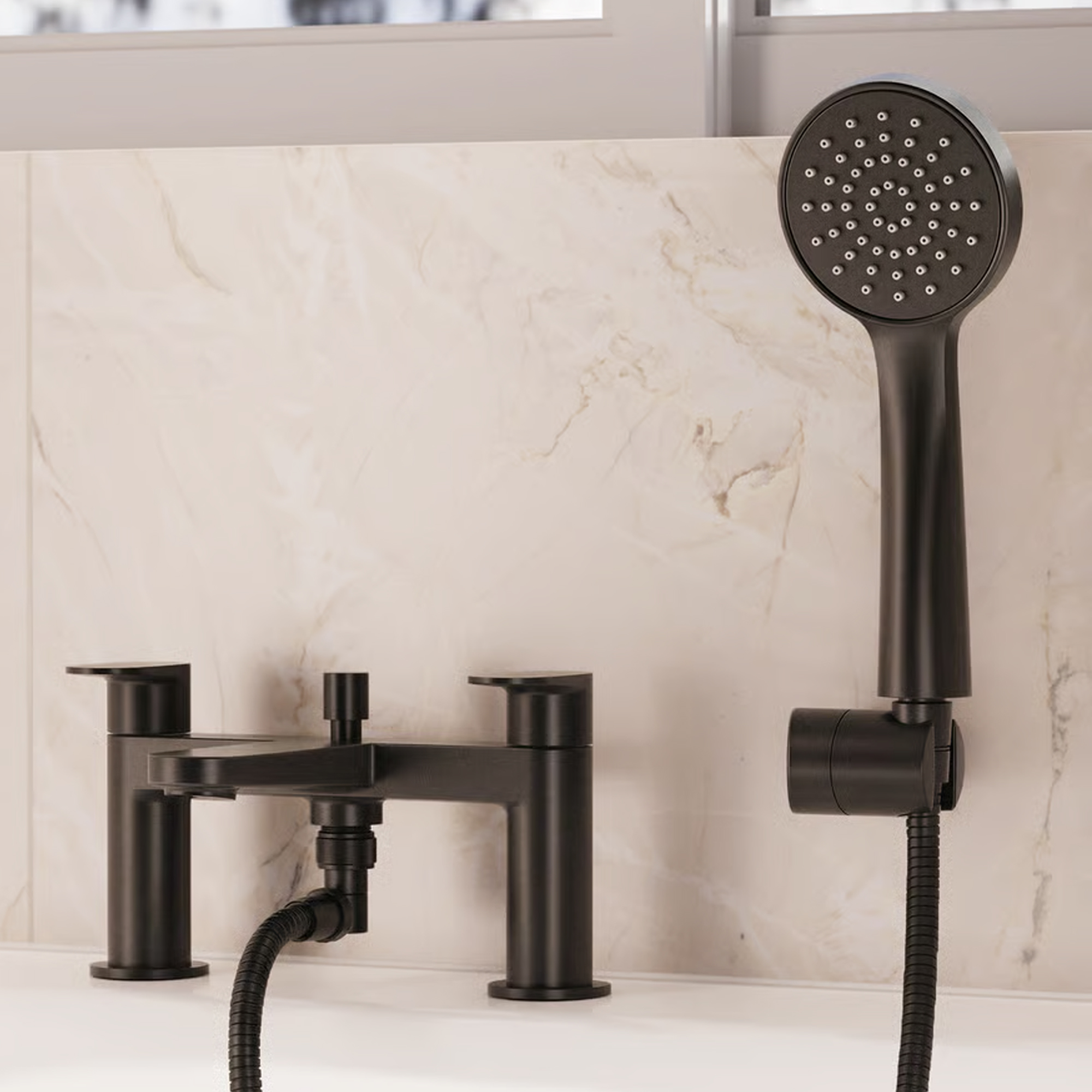Crosswater Drift Bath Shower Mixer Tap & Kit