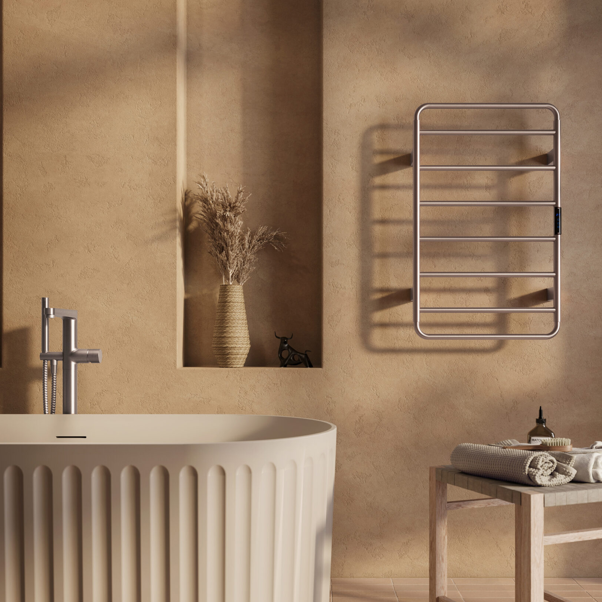 Toasty Muse Electric Heated Towel Rail