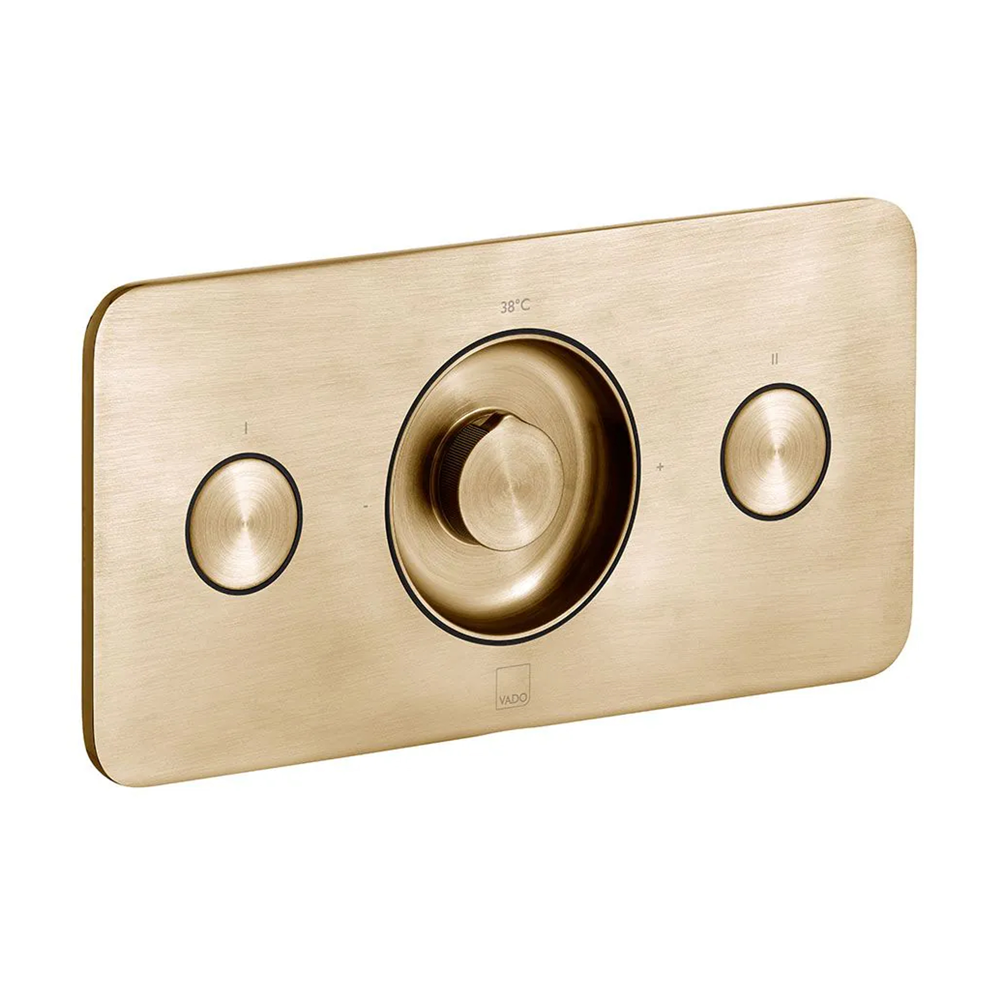 Vado Individual Zone 2 Outlet 2 Button Concealed Thermostatic Stop Valve