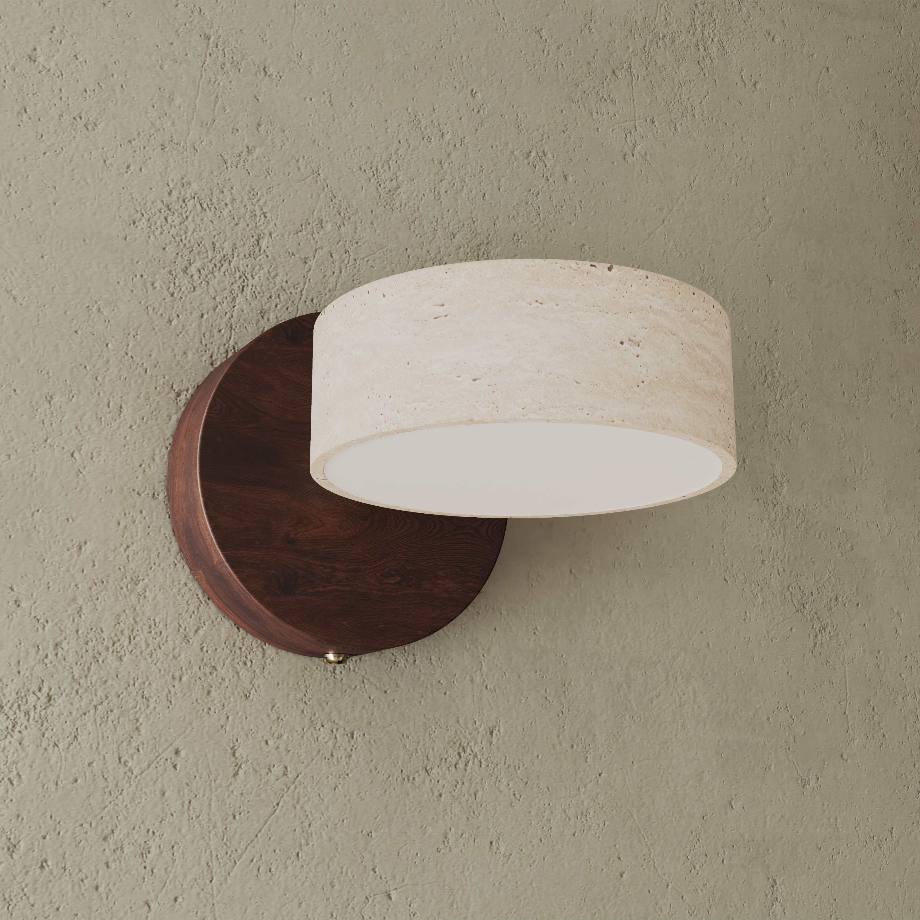 Drench Single Stone Spot Wall Light