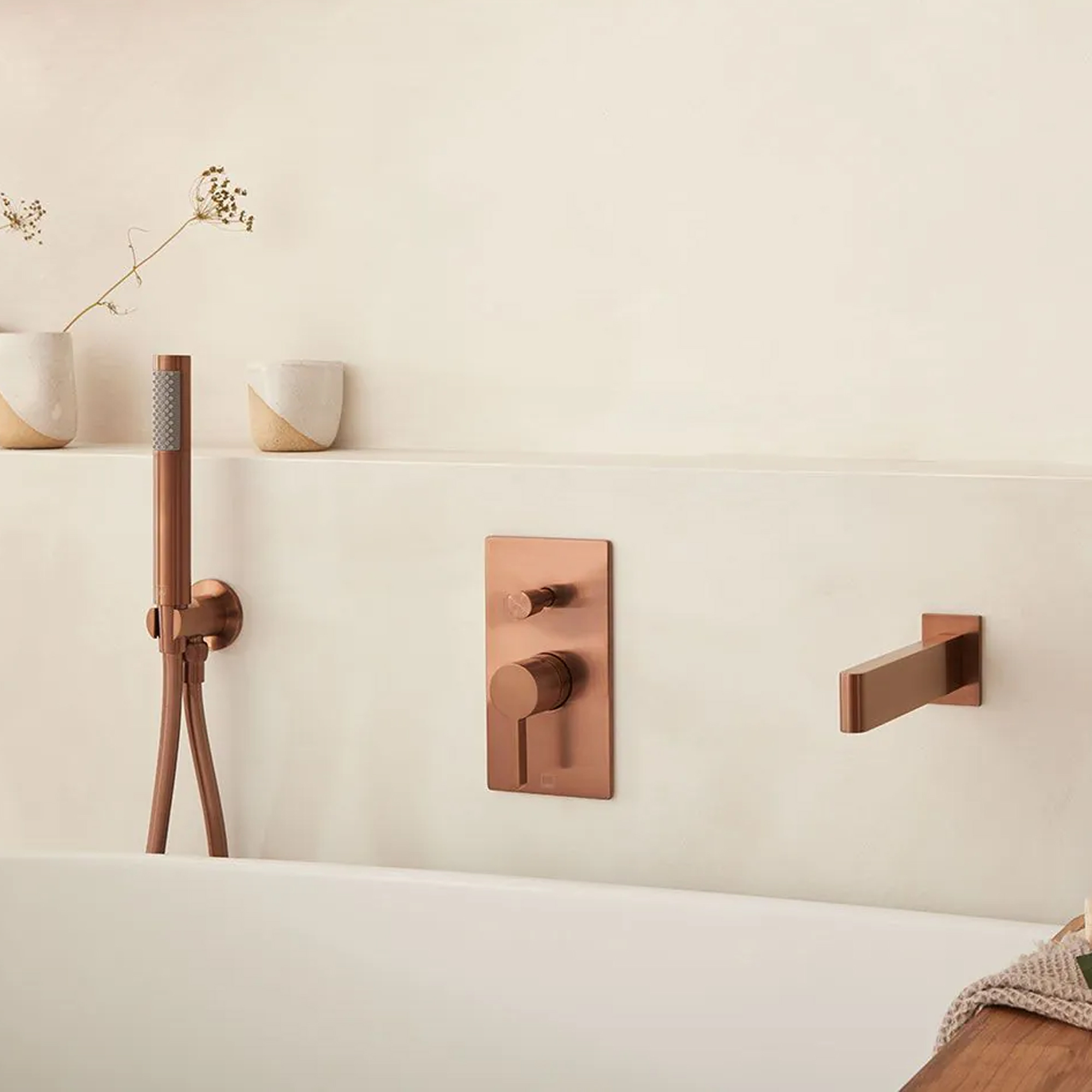 Vado Individual Edit 2 Outlet Concealed Single Lever Manual Shower Valve