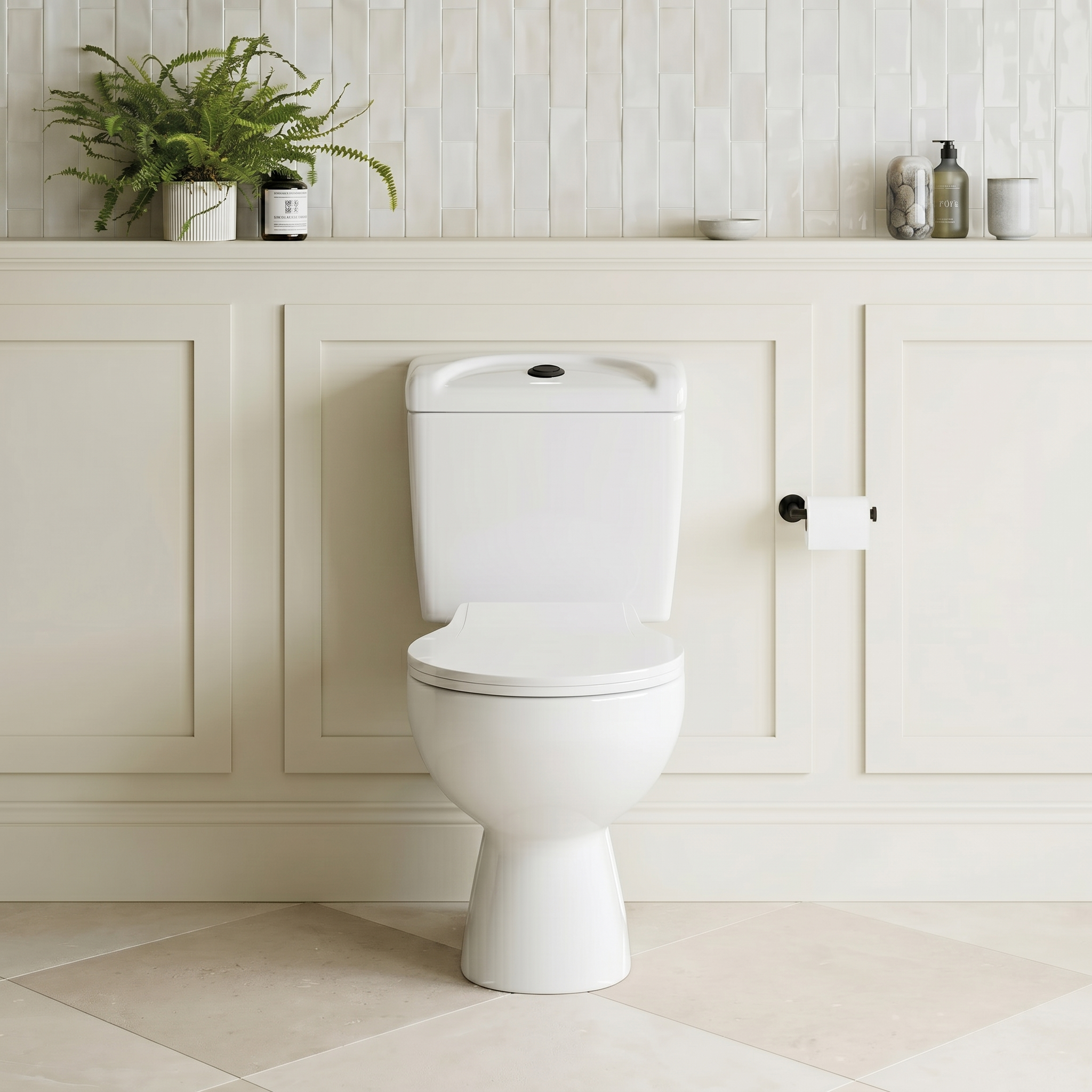 Emma Close Coupled Toilet & Seat