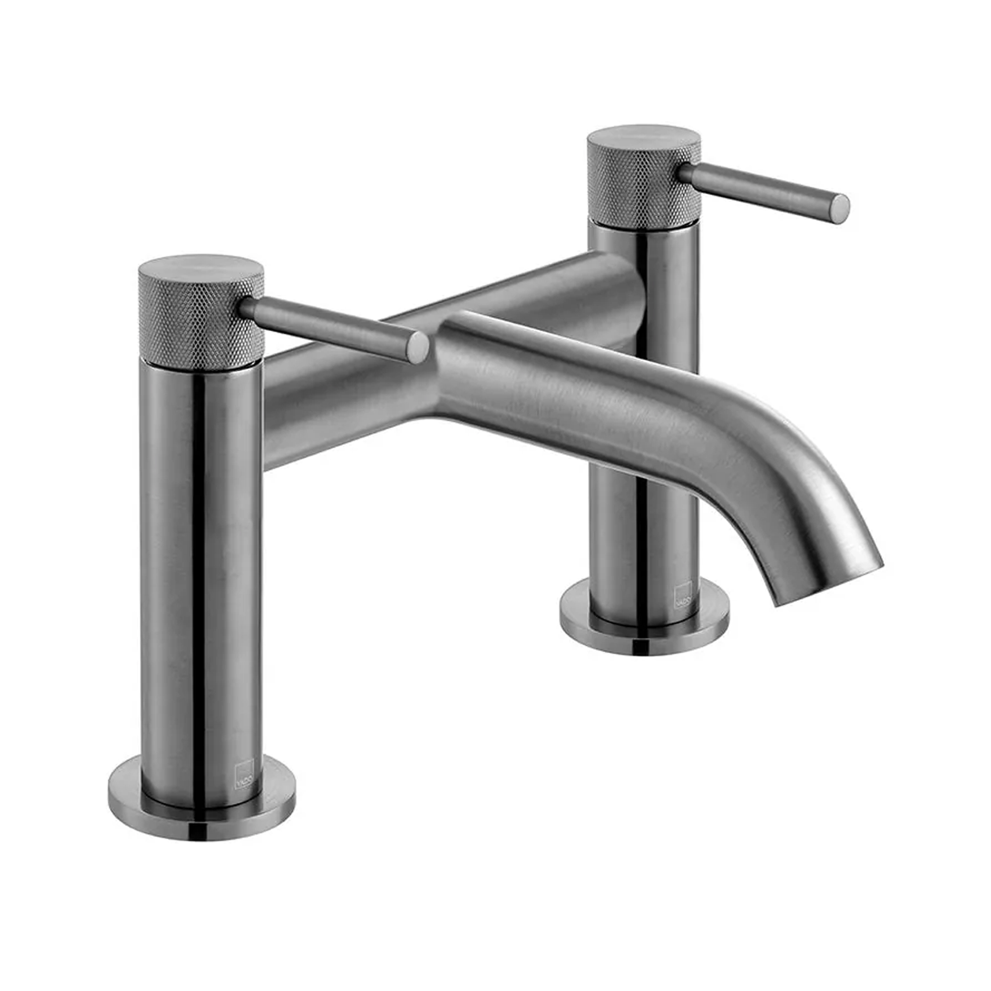 Vado Individual Origins Deck Mounted Bath Filler Tap with Knurled Handle
