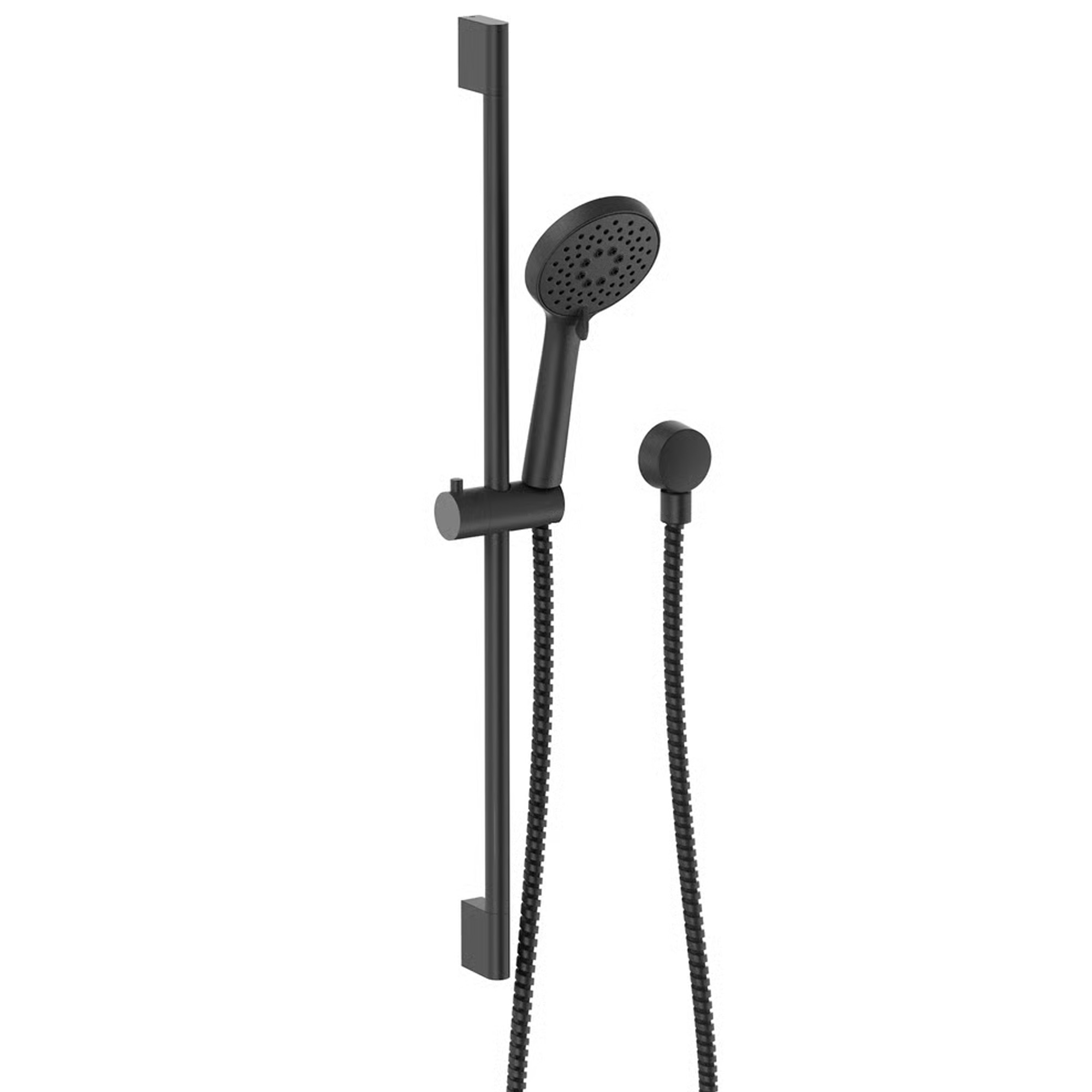Crosswater Sliding Rail Shower Kit with Wall Outlet & Hose