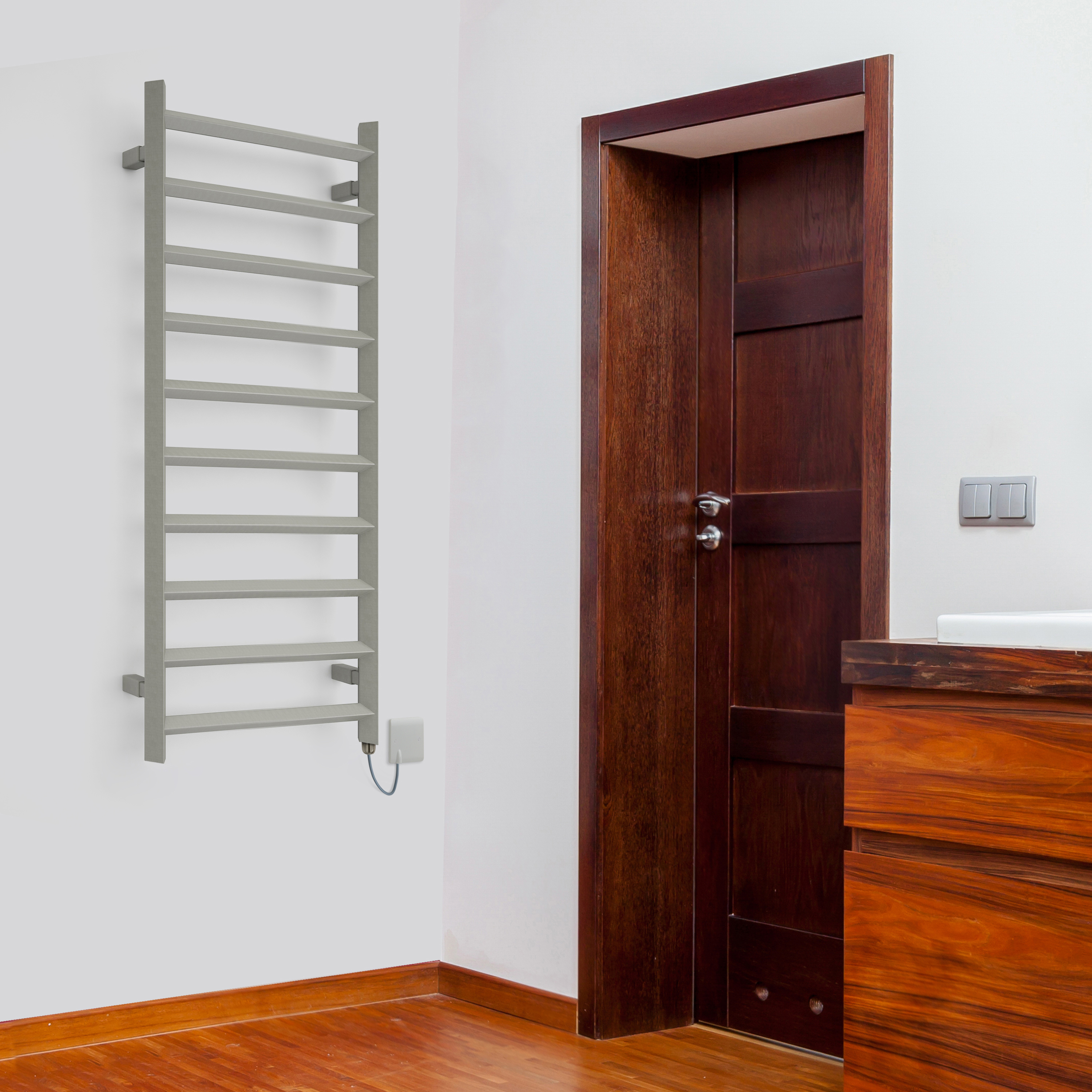 Terma Crystal Electric Heated Towel Rail with SIM Heating Element