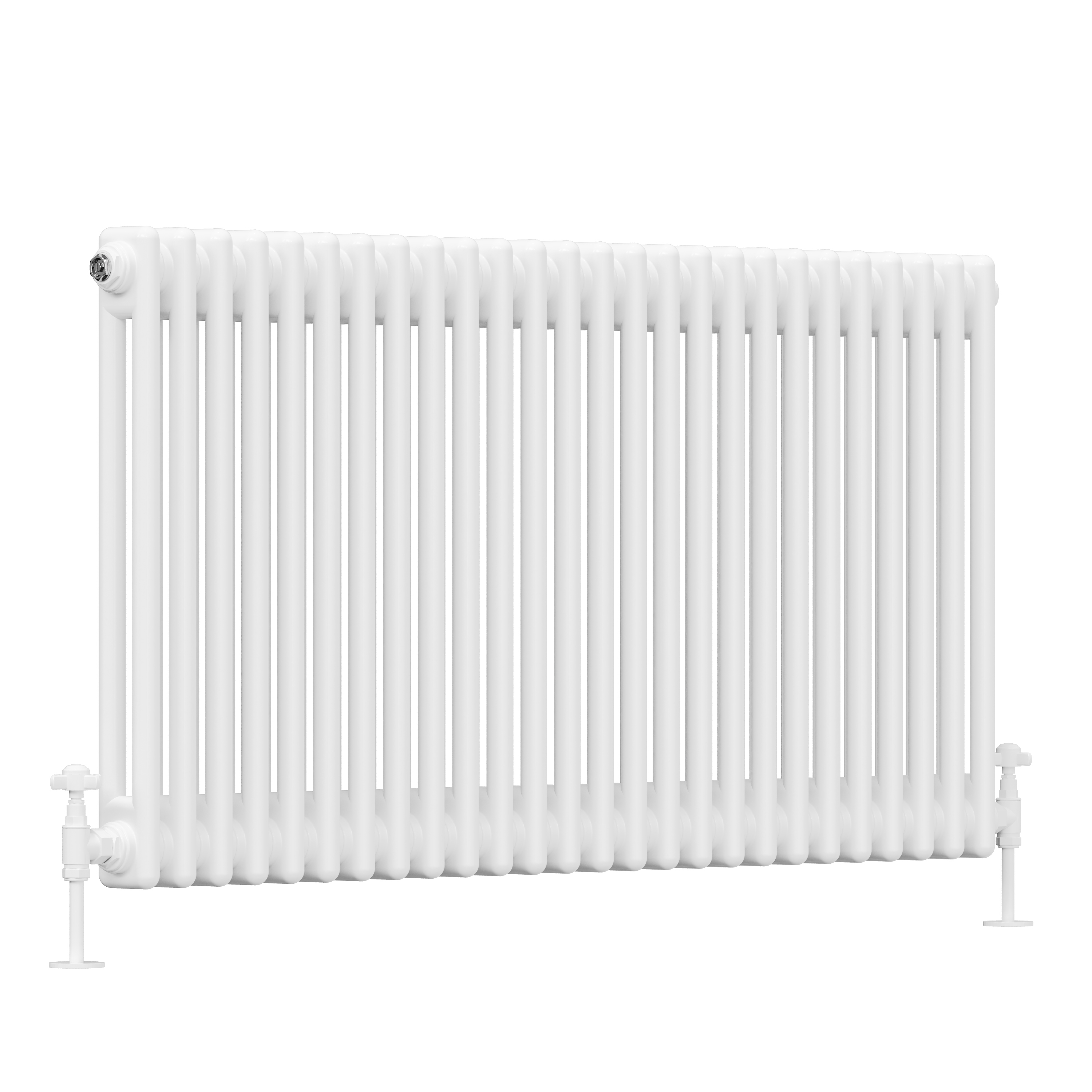 Toasty Ardleigh White Horizontal Column Radiator