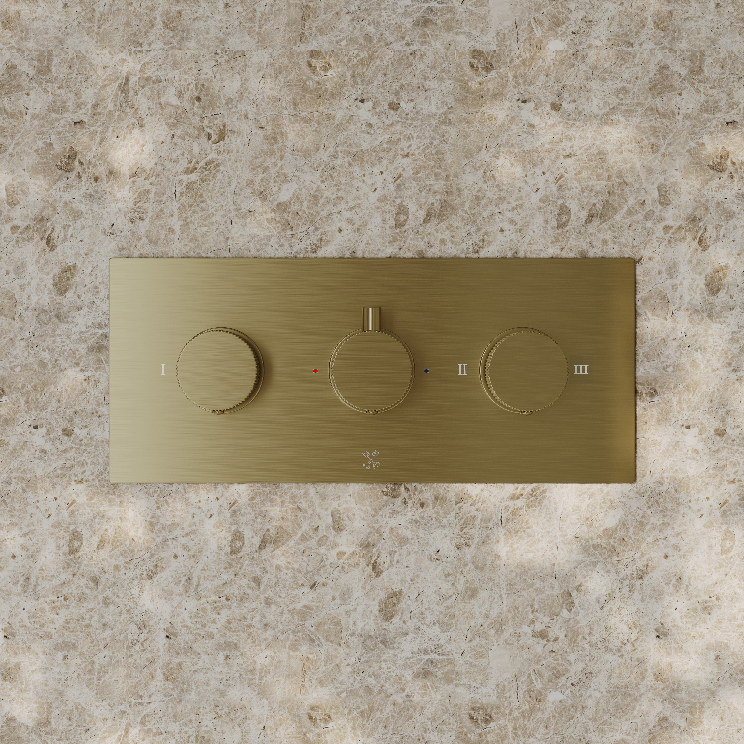 Core 3 Outlet Landscape Thermostatic Concealed Shower Valve