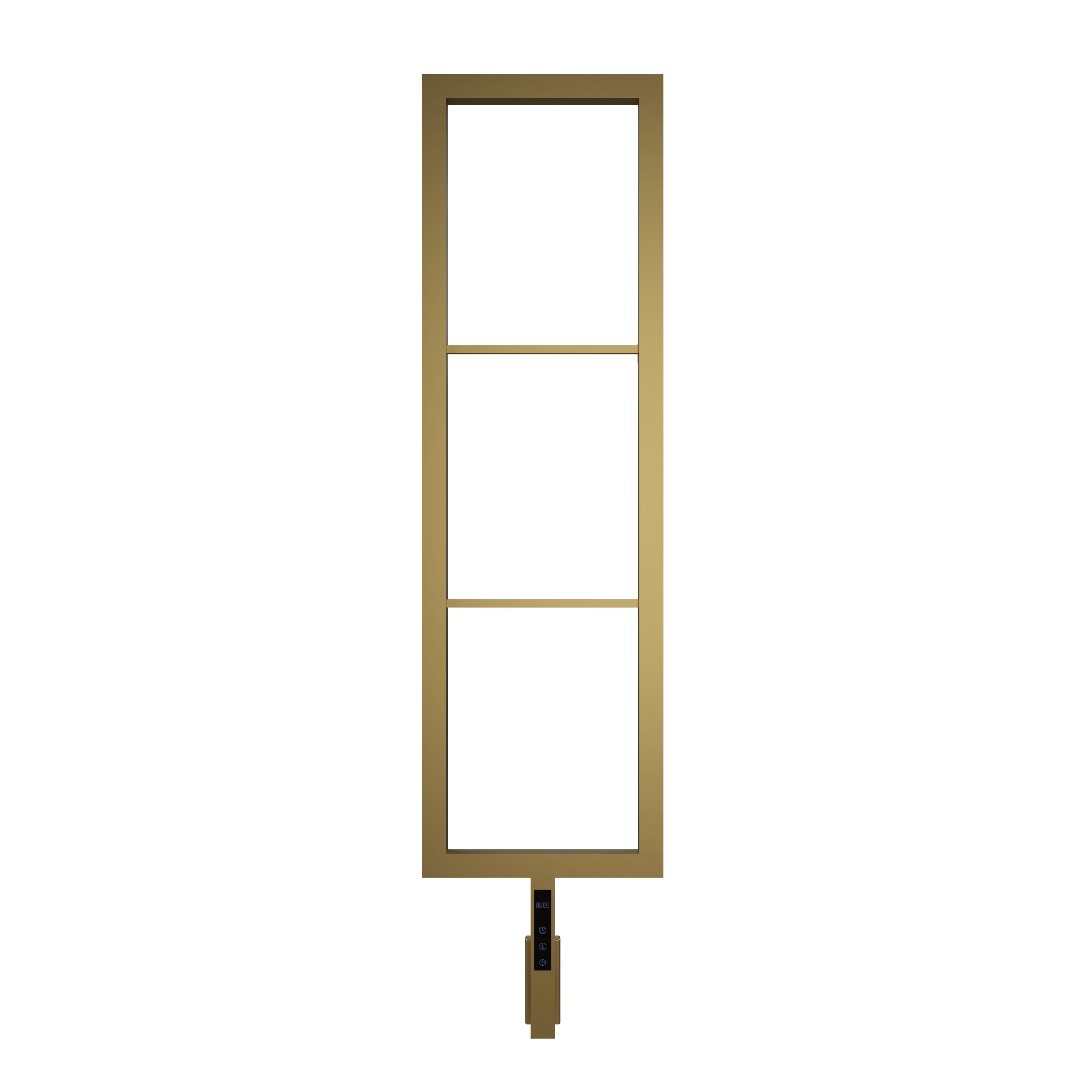 Carisa Vero Stainless Steel Designer Electric Heated Towel Rail