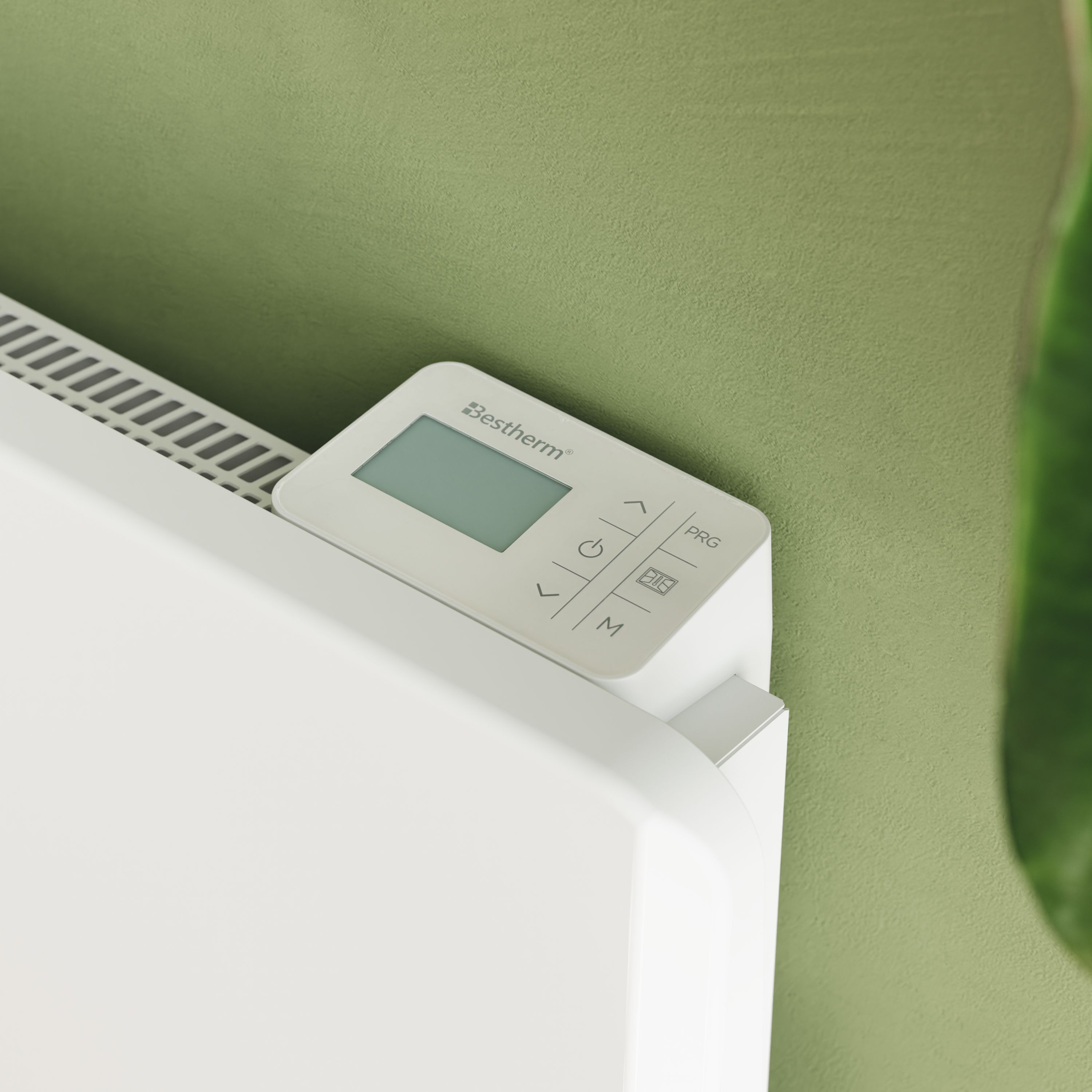 Toasty Lume Matt White Electric Radiator