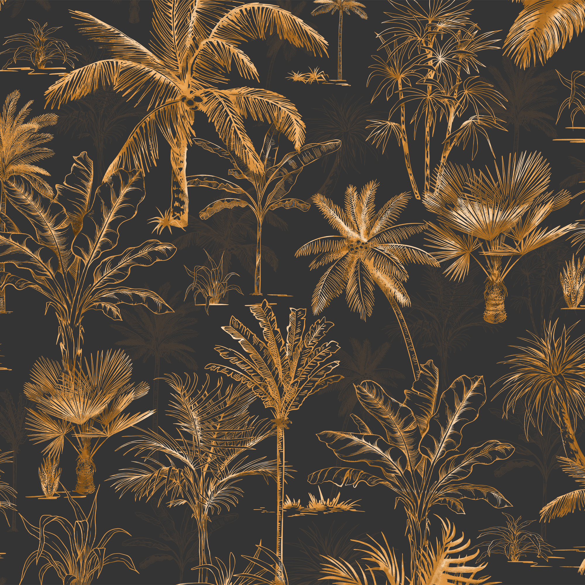 Showerwall Tropical Palm Acrylic Pack Bathroom Wall Panel