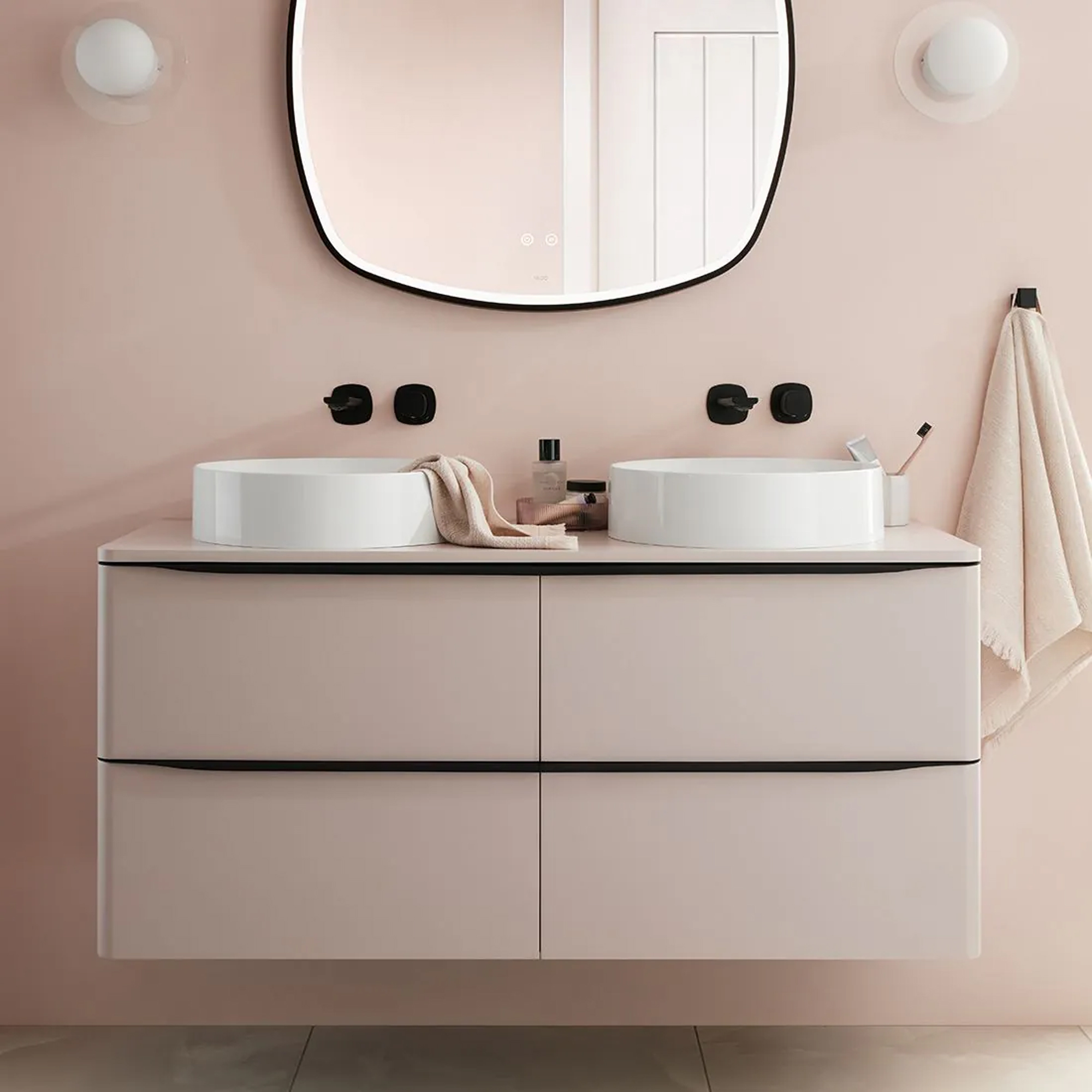 Vado Cameo 400mm Round Countertop Basin