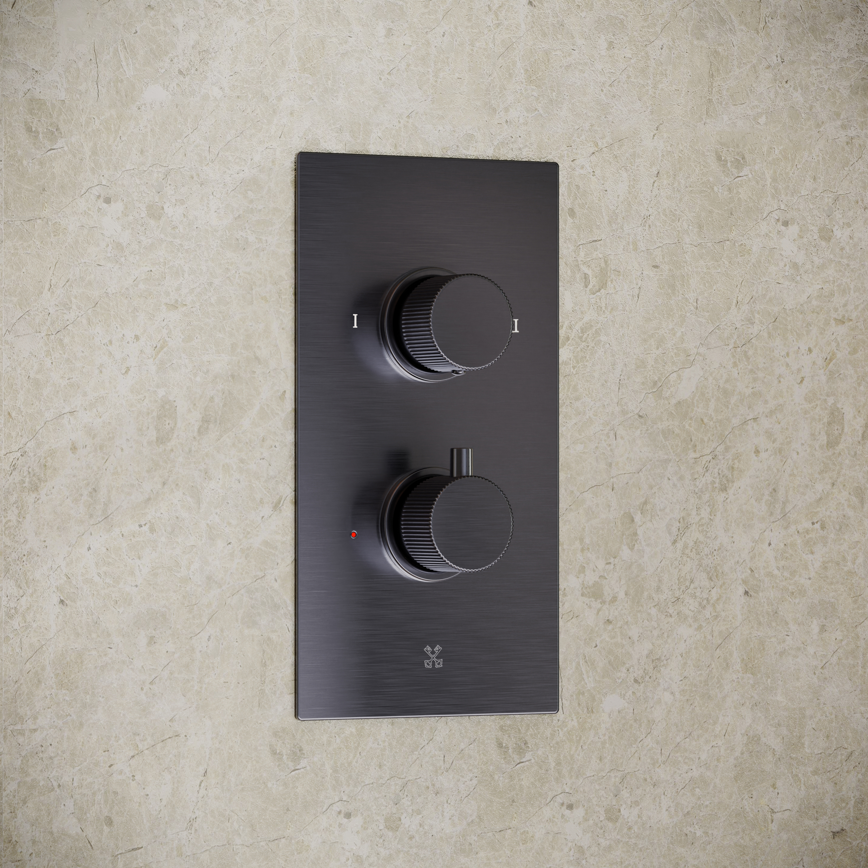 Core Portrait 2 Outlet Thermostatic Concealed Shower Valve