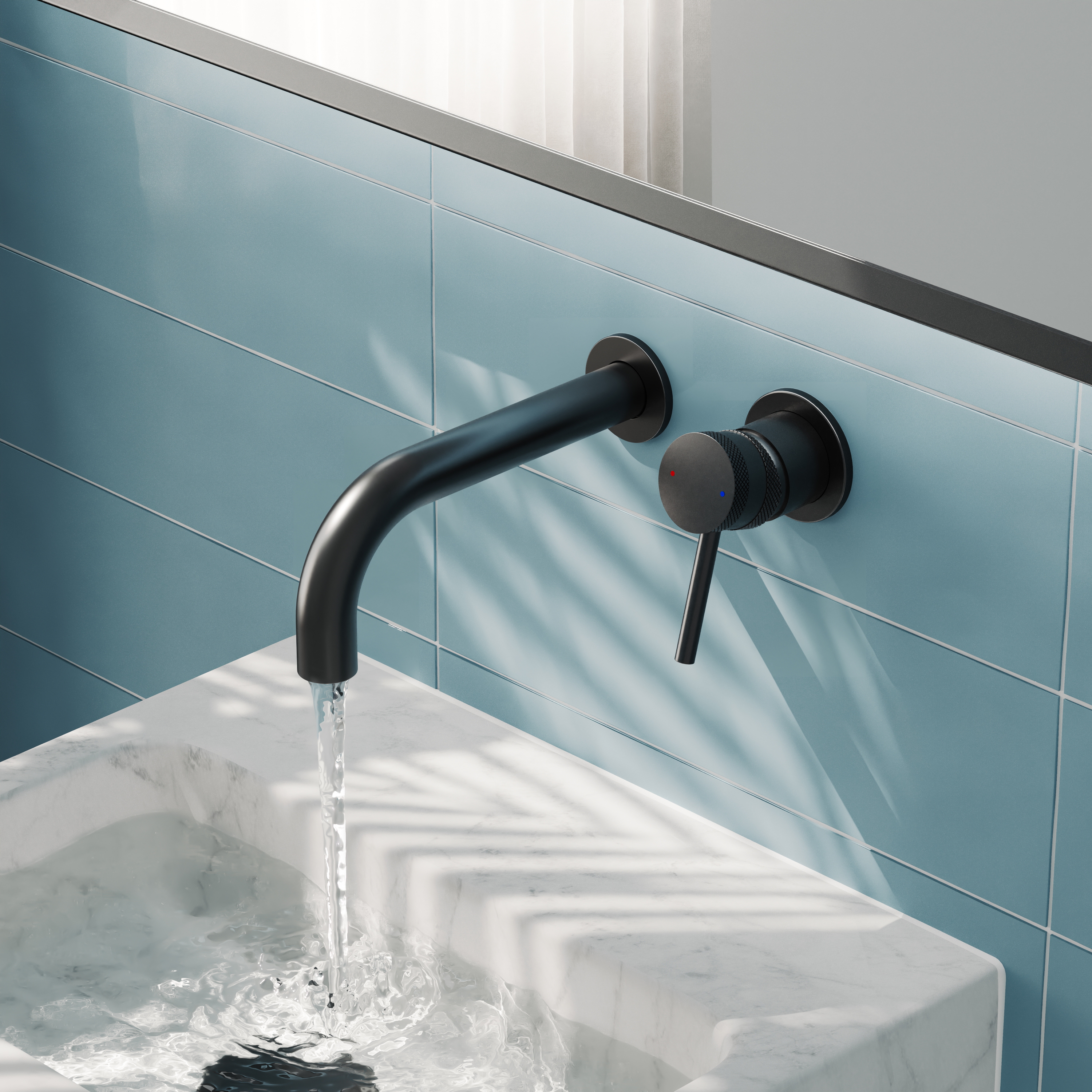 Core Wall Mounted 140mm Cloakroom Basin Tap