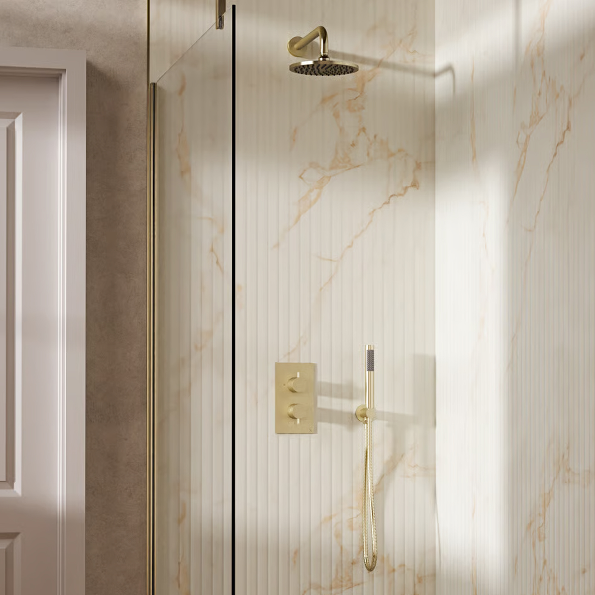 Crosswater MPRO 2 Outlet 2 Handle Shower Bundle