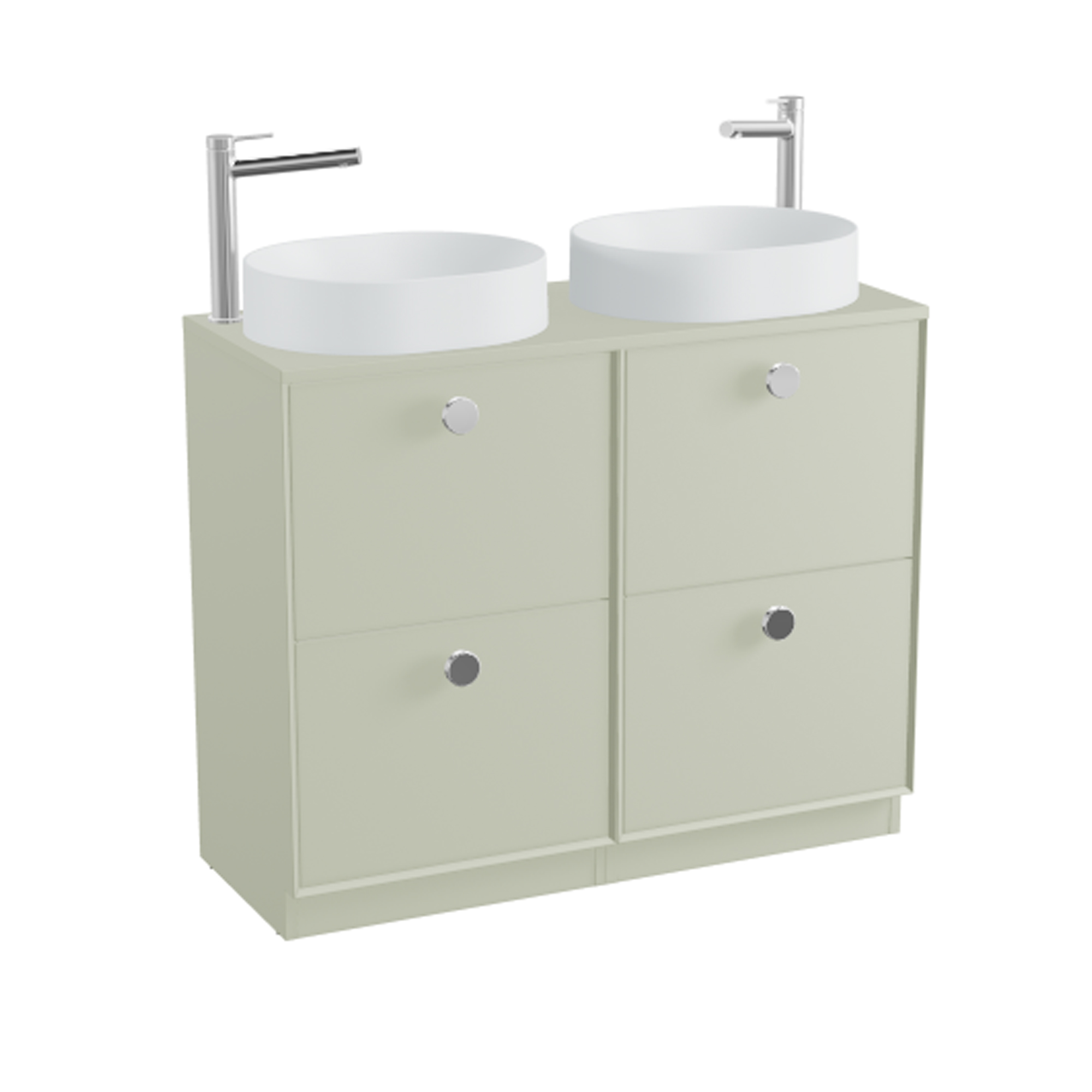 Vado Safari 1000mm Floorstanding Vanity Unit & Worktop