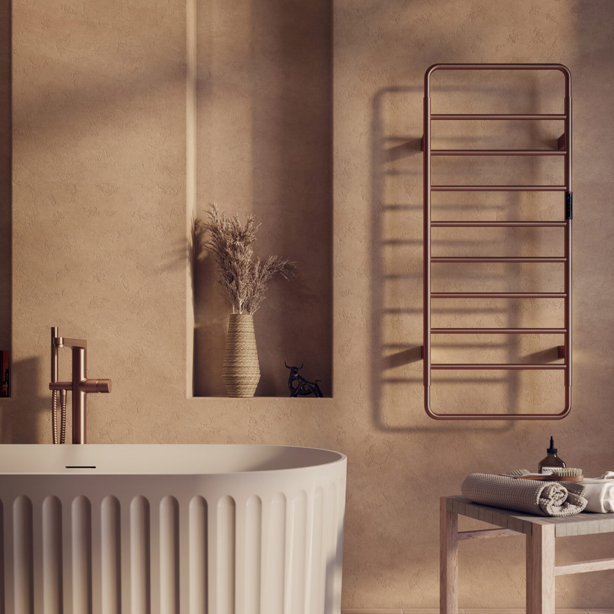 Toasty Muse Electric Heated Towel Rail