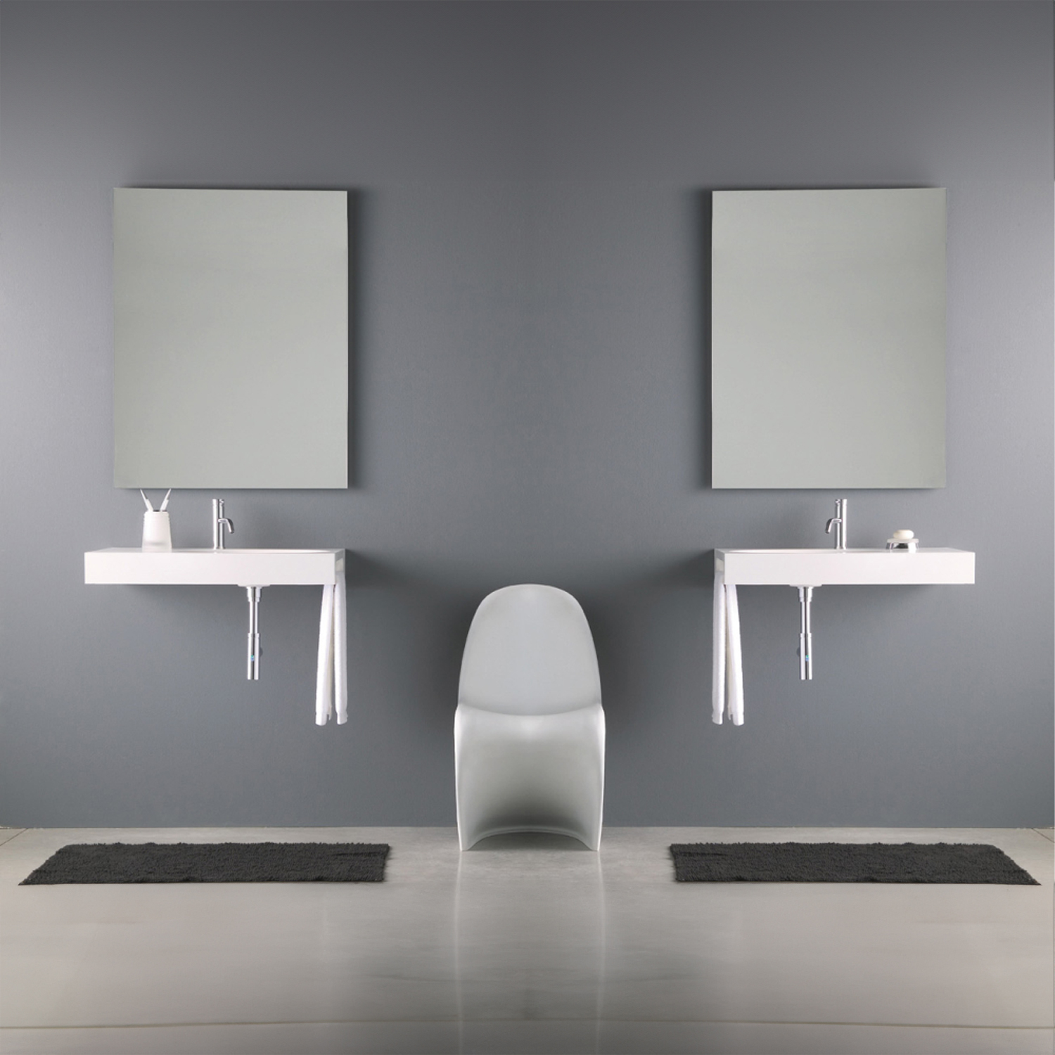 Vasic Slim Rectangular Mirror - 400 x 1000mm, 500 x 1000mm, 600 x 1000mm, 800 x 1000mm & 1200 x 600mm